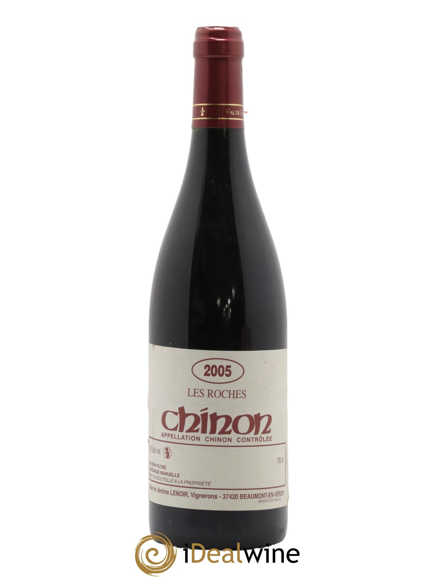 Chinon Les Roches Lenoir (Domaine) 2005 - Lot de 1 bouteille - 0