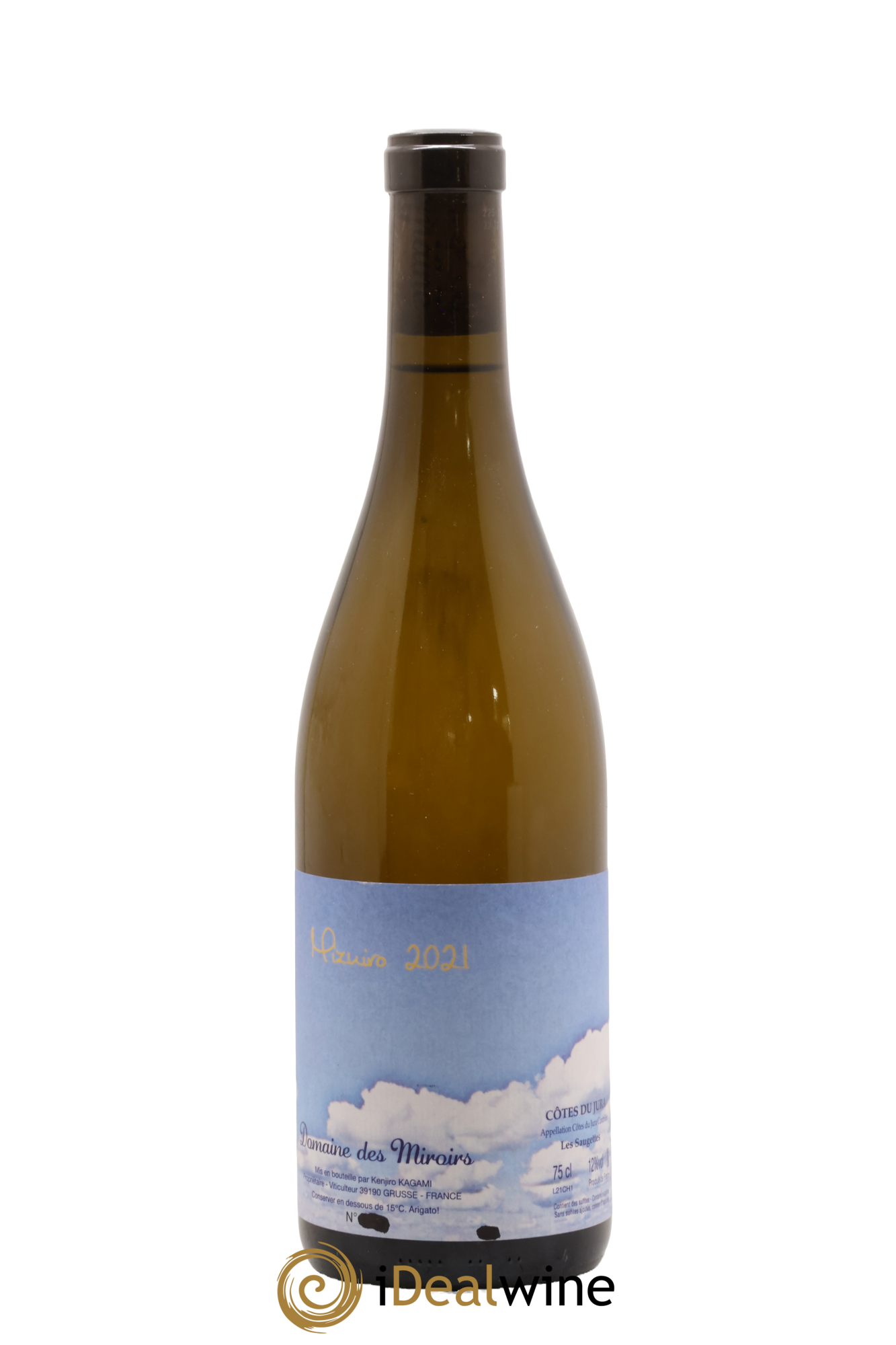 Vin de France Mizuiro Les Saugettes Kenjiro Kagami - Domaine des Miroirs 2021 - Lot of 1 bottle - 0