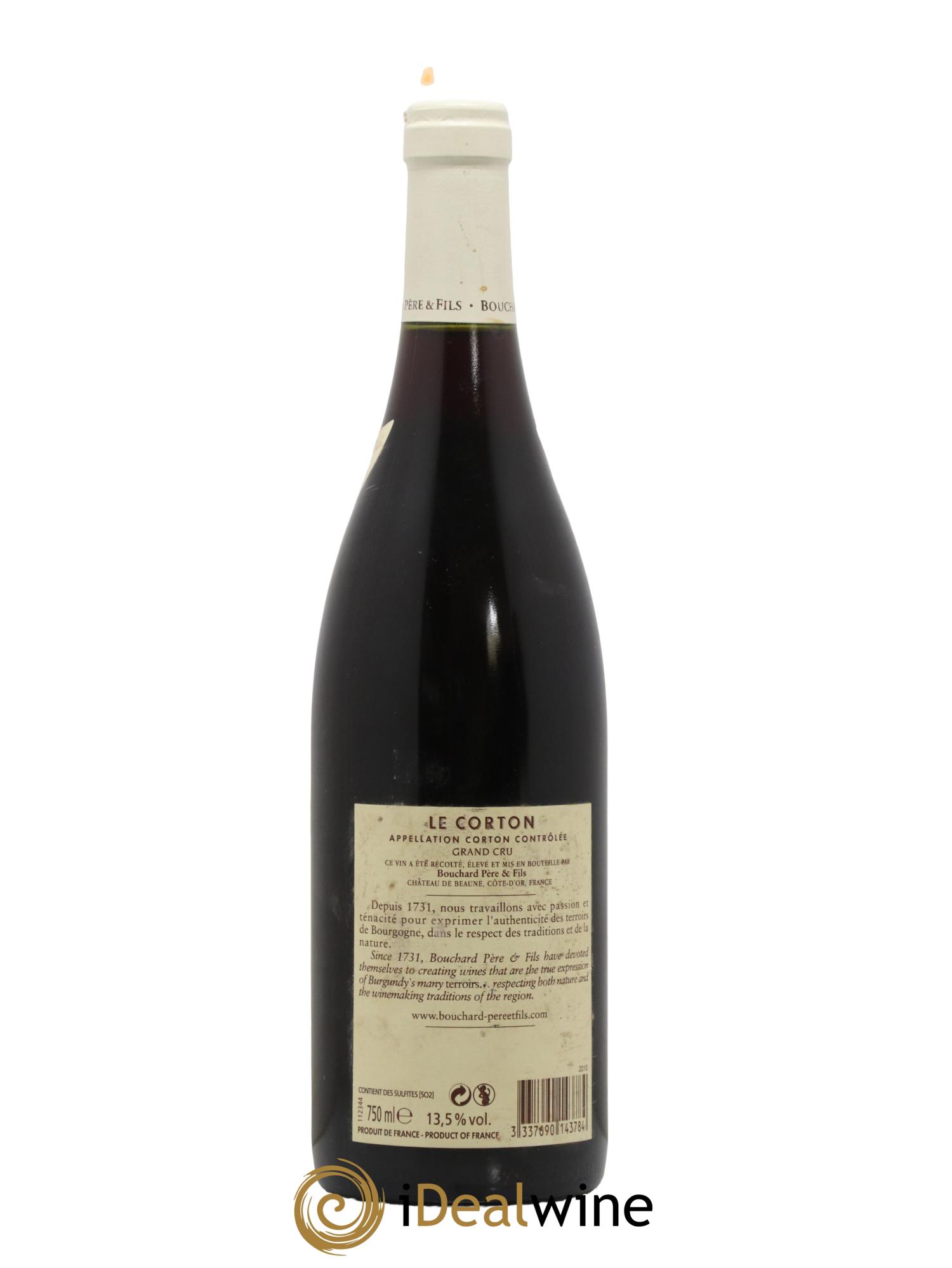 Corton Grand Cru Le Corton Bouchard Père & Fils 2010 - Posten von 1 Flasche - 1
