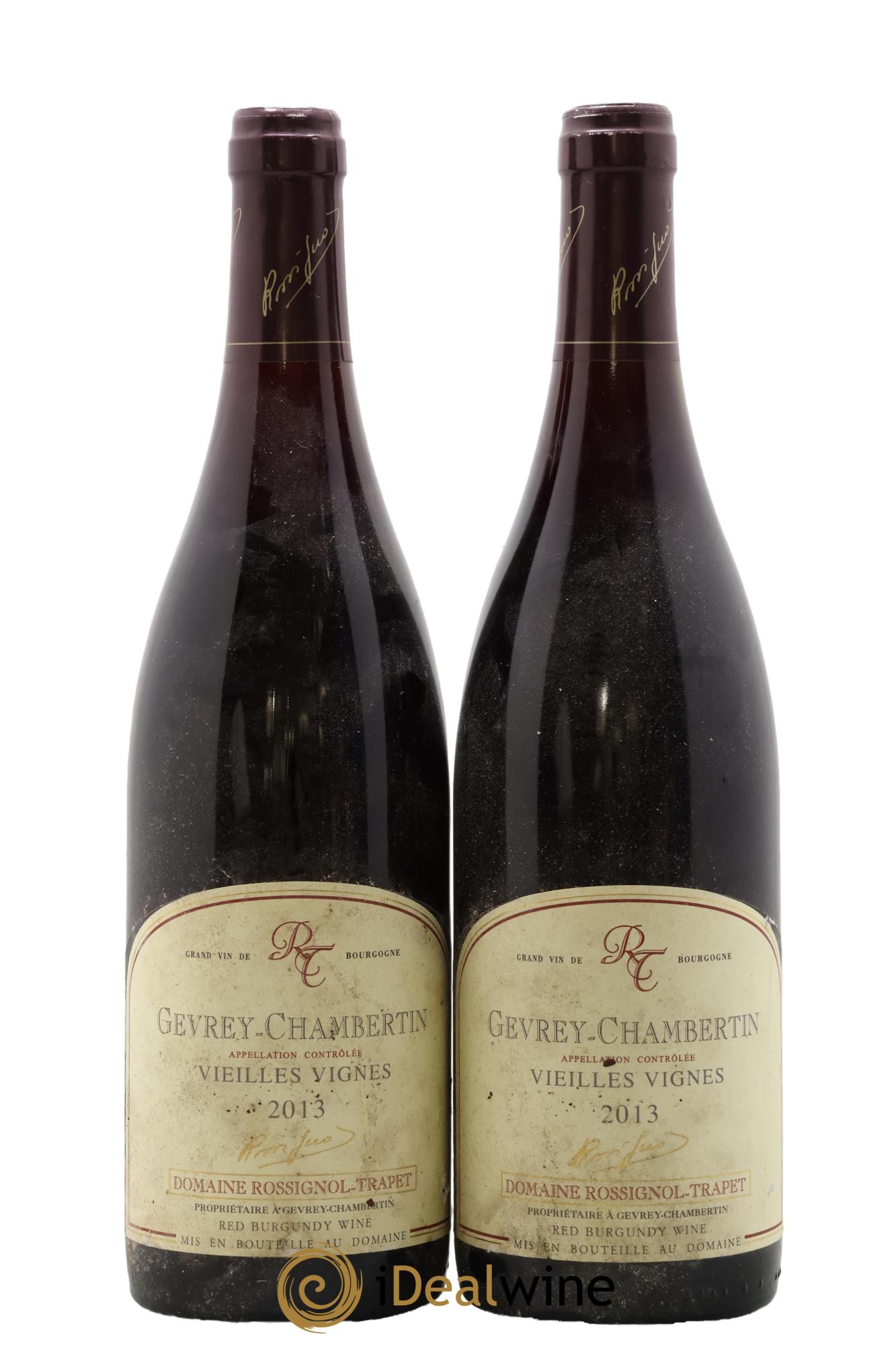 Gevrey-Chambertin Vieilles vignes Rossignol-Trapet (Domaine) 2013 - Lot de 2 bouteilles - 0