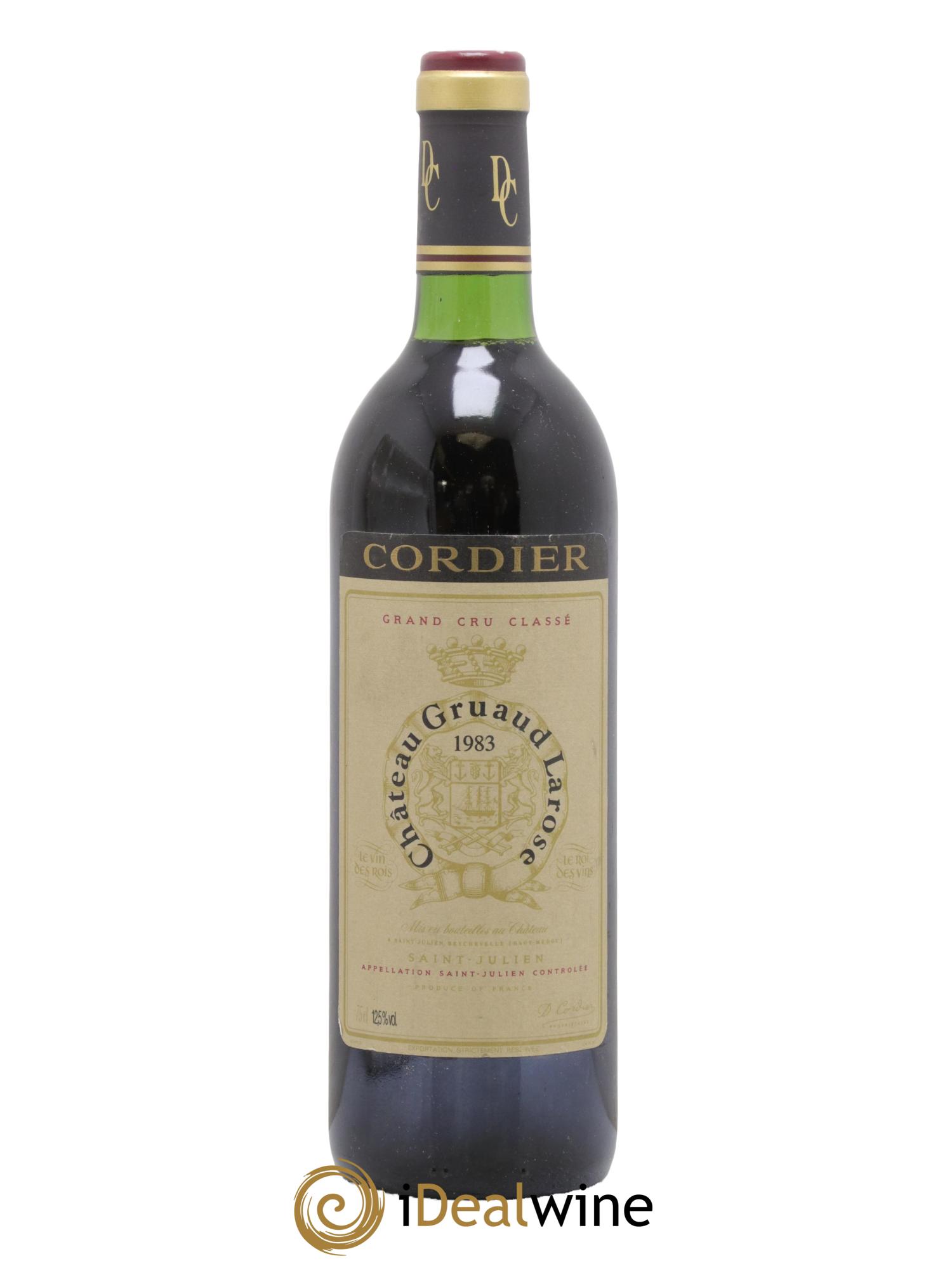 Château Gruaud Larose 2ème Grand Cru Classé 1983 - Lot of 1 bottle - 0