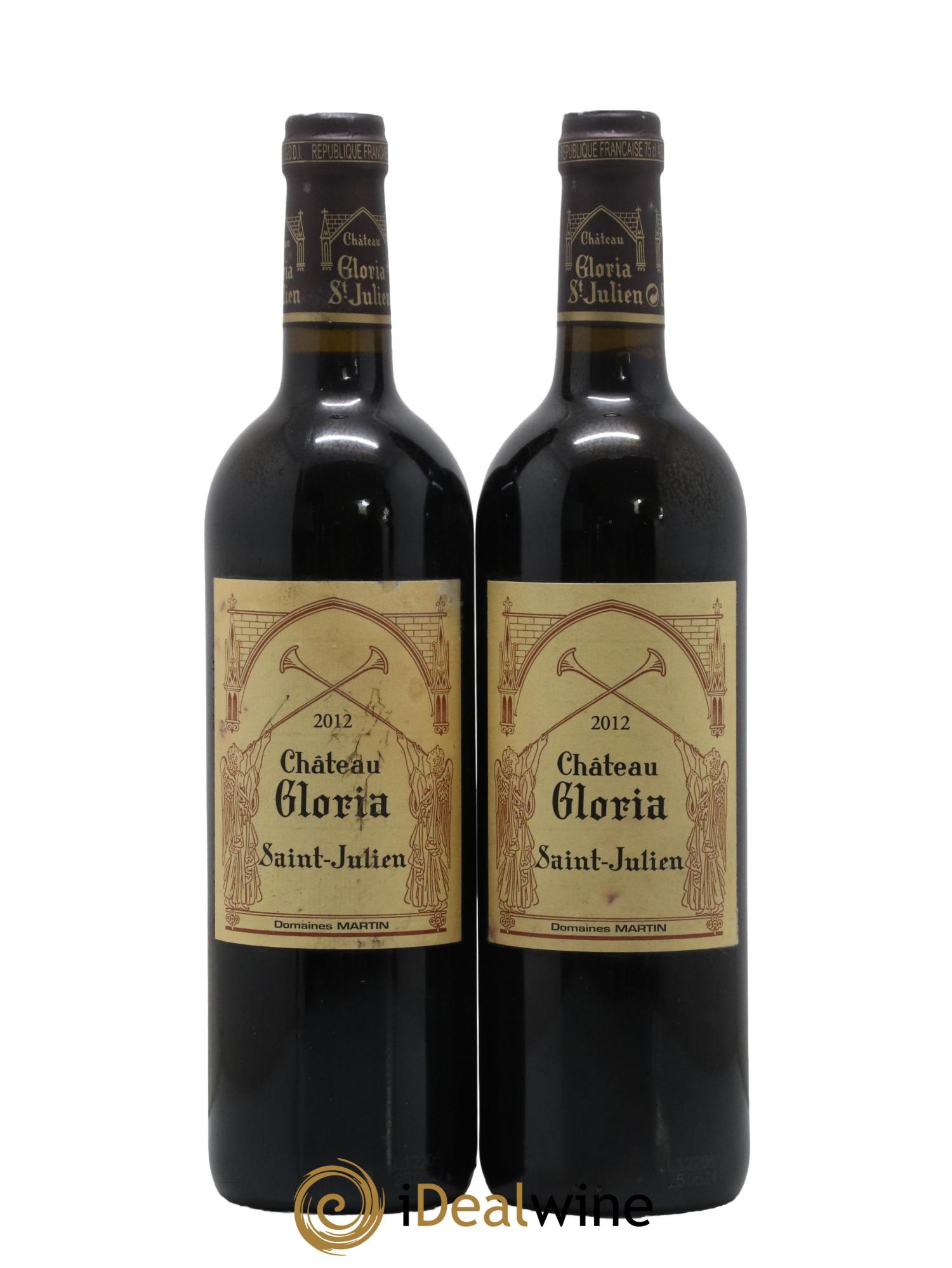 Château Gloria 2012 - Lot de 2 bouteilles - 0