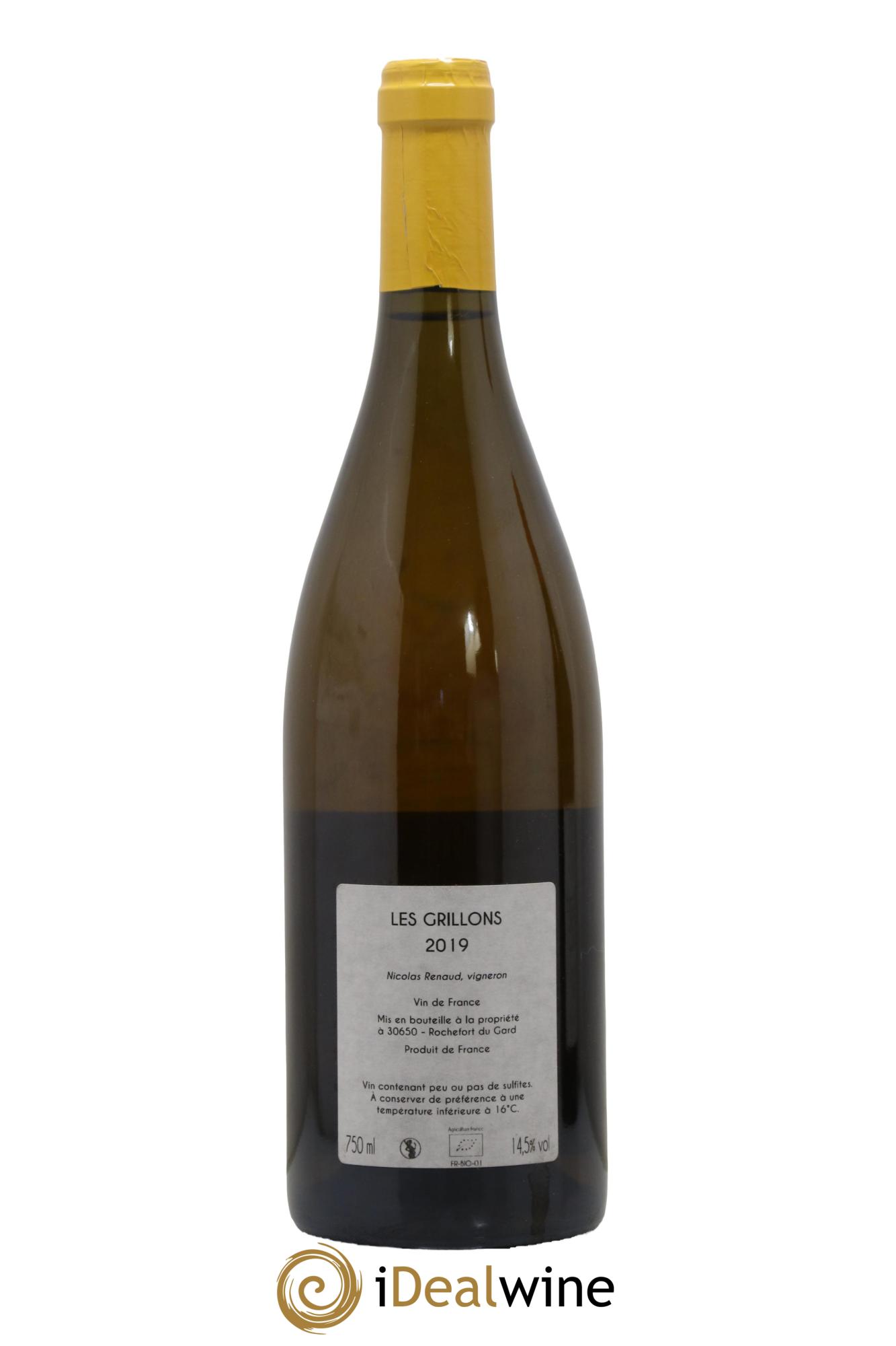 Vin de France Les Grillons Clos des Grillons 2019 - Lot of 1 bottle - 1