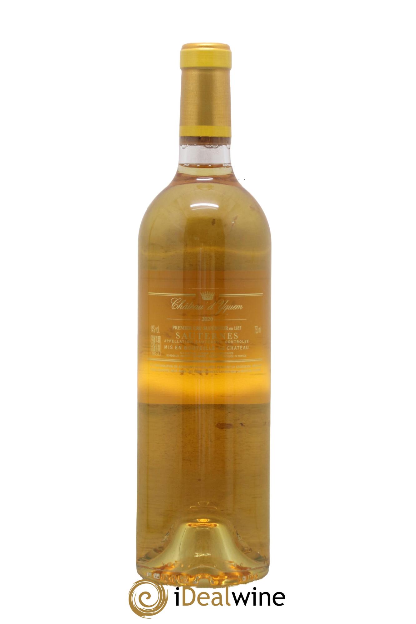 Château d' Yquem 1er Cru Classé Supérieur 2020 - Posten von 1 Flasche - 1