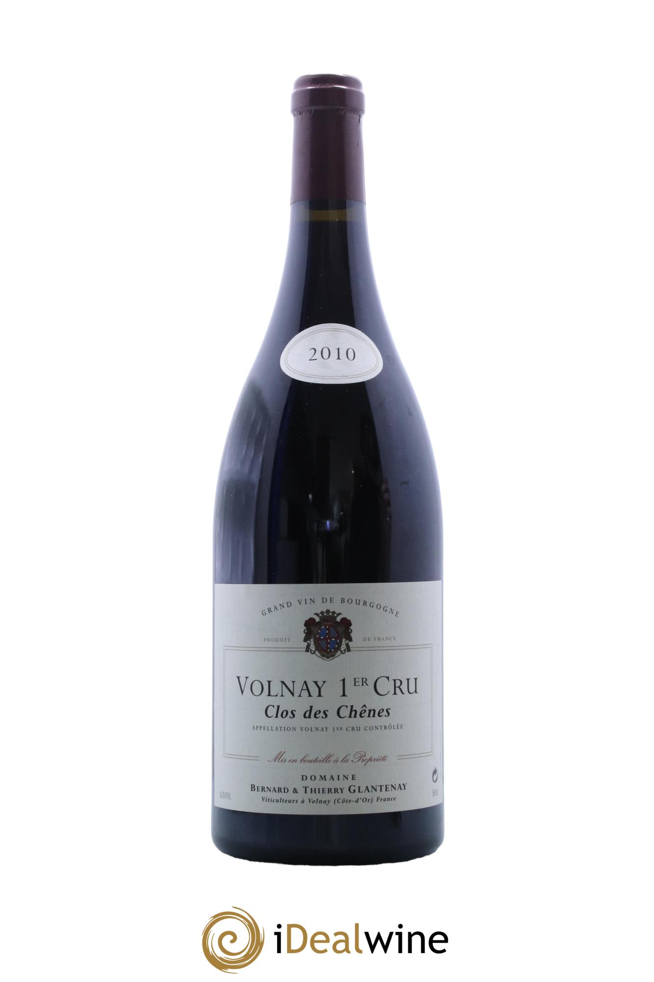 Volnay 1er Cru Clos des Chênes Bernard et Thierry Glantenay (Domaine) 2010 - Lot de 1 magnum - 0