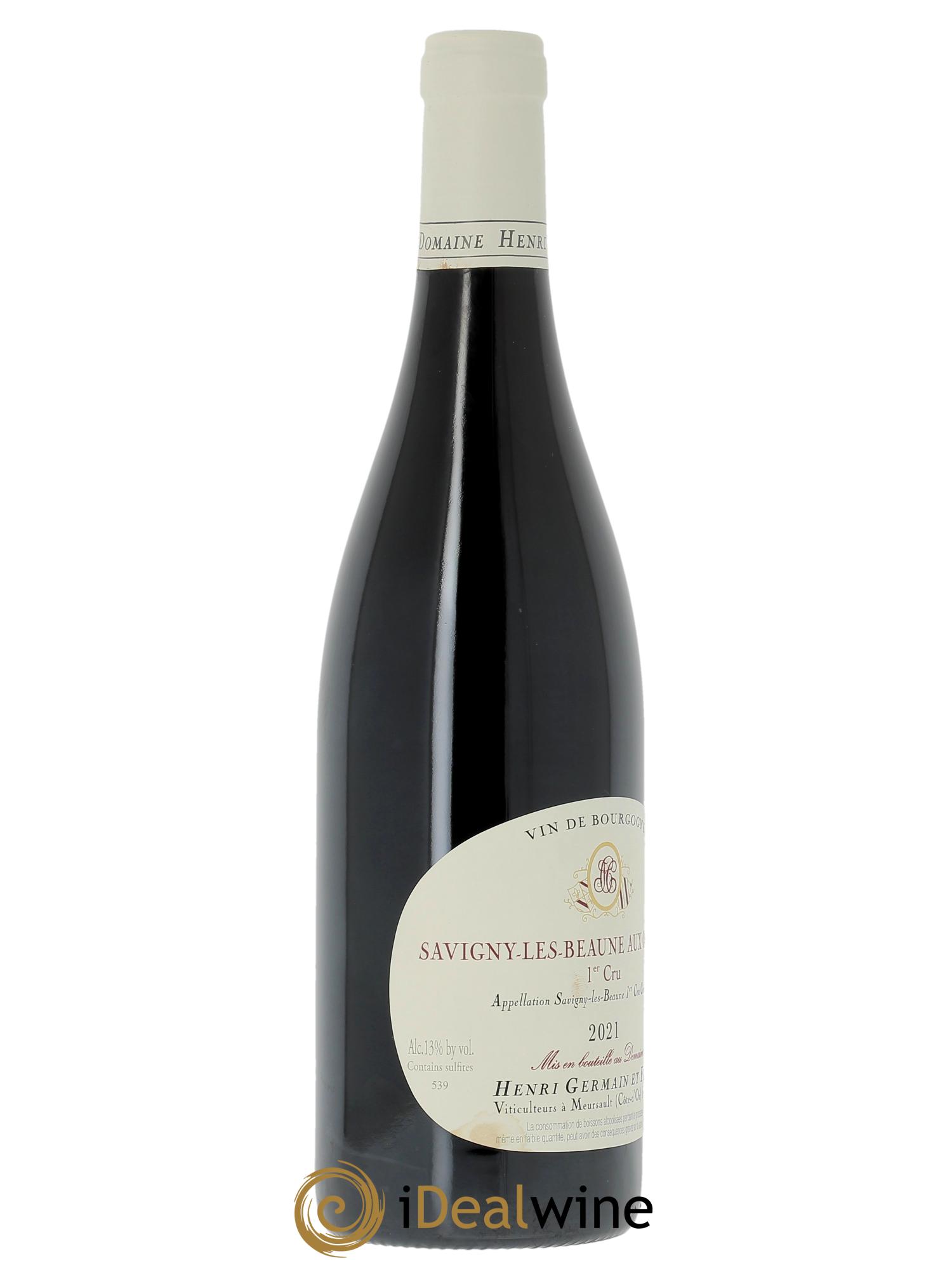 Savigny-lès-Beaune 1er Cru Aux Gravains Henri Germain 2021 - Lot de 1 bouteille - 2