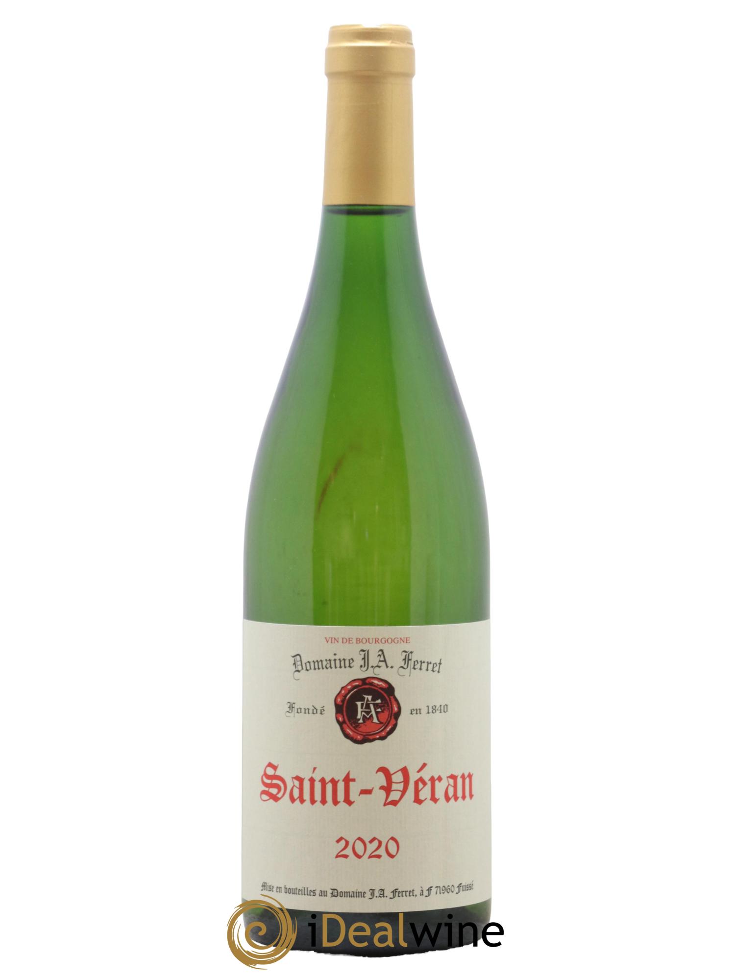 Saint-Véran J.A. Ferret (Domaine) 2020 - Lot de 1 bouteille - 0