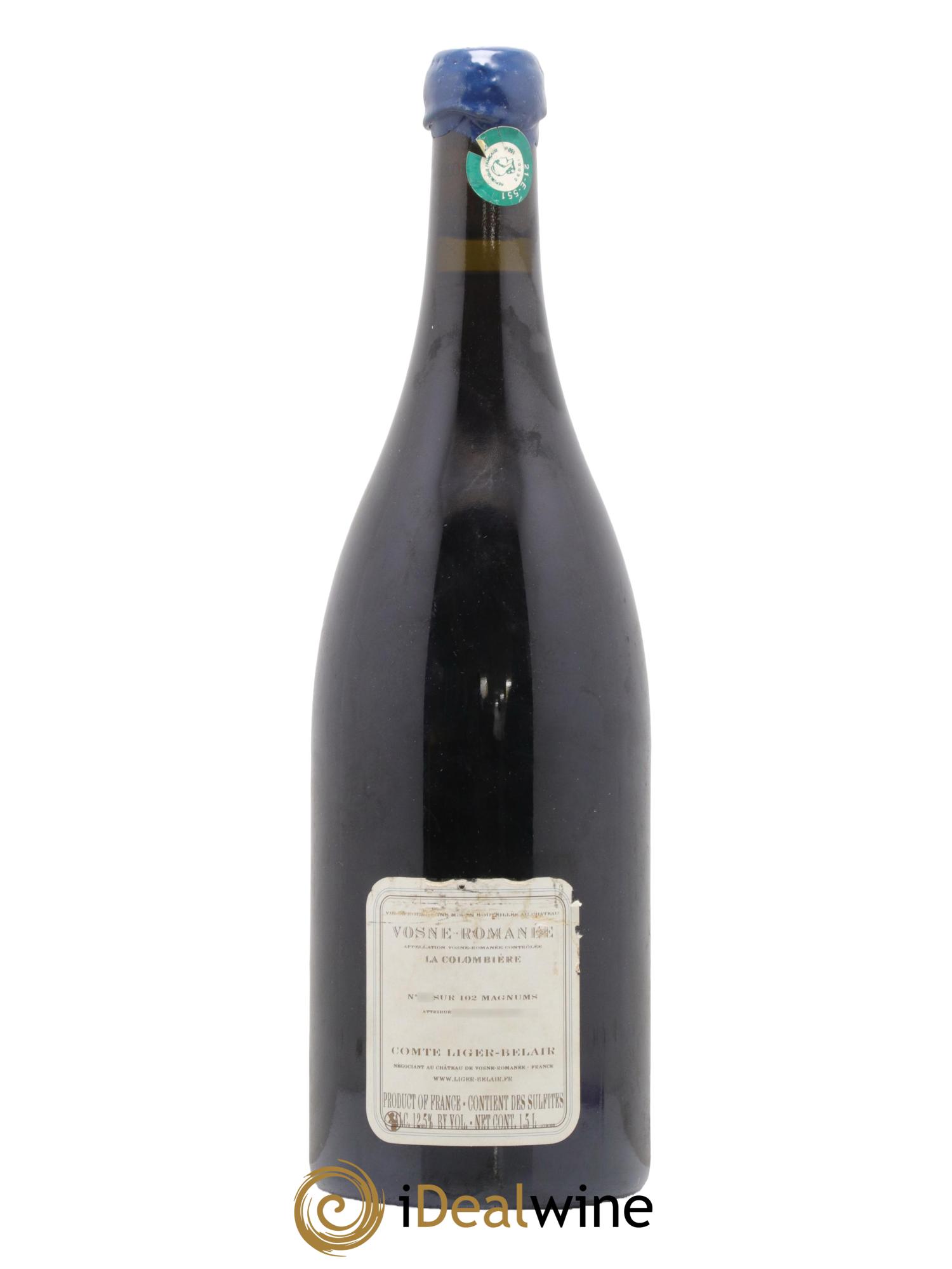 Vosne-Romanée La Colombière Comte Liger-Belair (Domaine du) 2008 - Lot de 1 magnum - 1