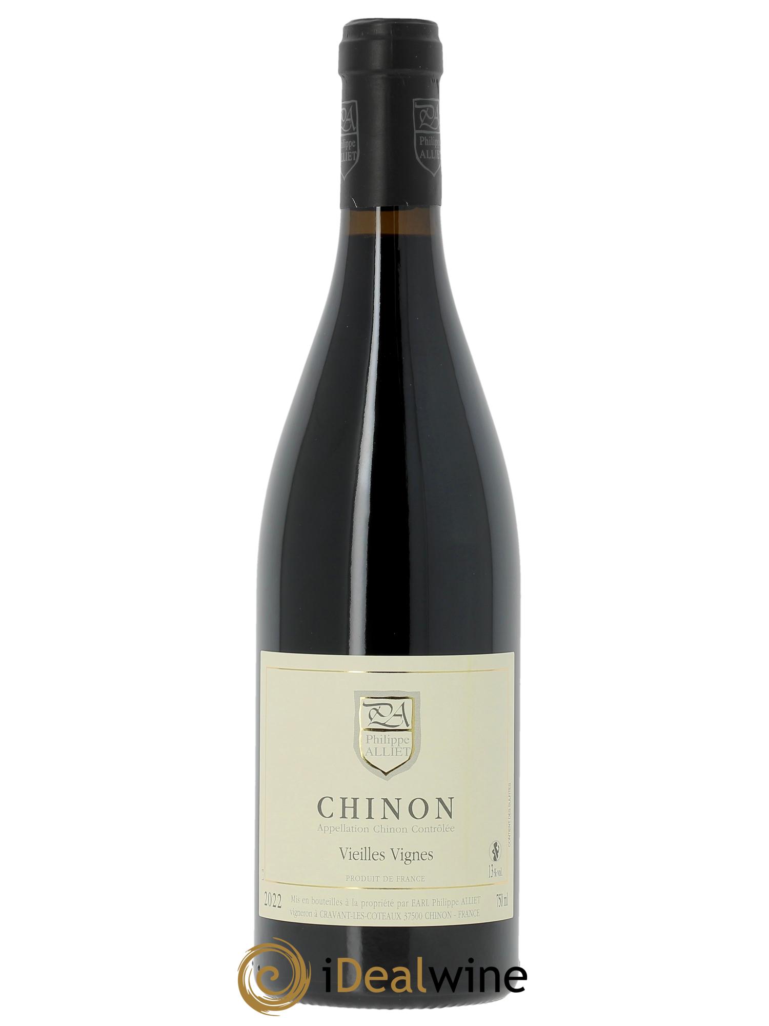 Chinon Vieilles Vignes Philippe Alliet  2022 - Lot de 1 bouteille - 0
