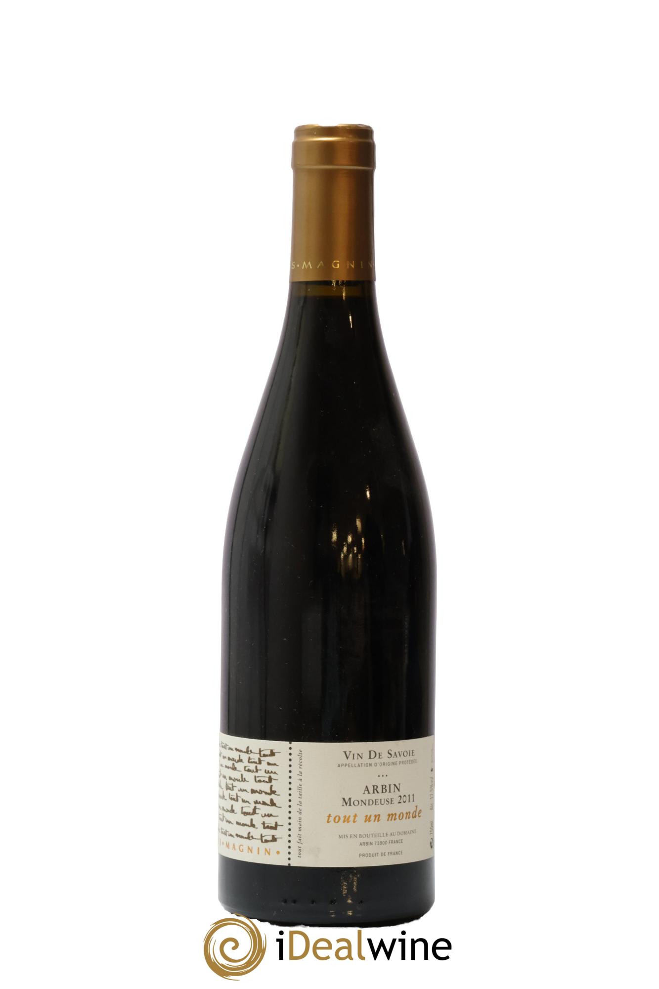 Vin de Savoie Arbin Tout un monde Louis Magnin 2011 - Lot de 1 bouteille - 0