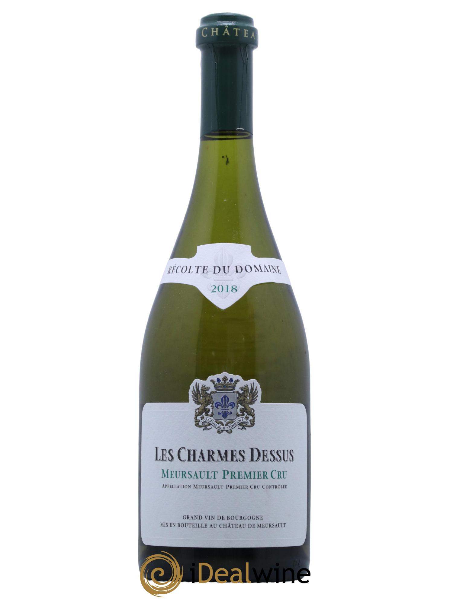 Meursault 1er Cru Les Charmes Dessus Château de Meursault 2018 - Lot de 1 bouteille - 0
