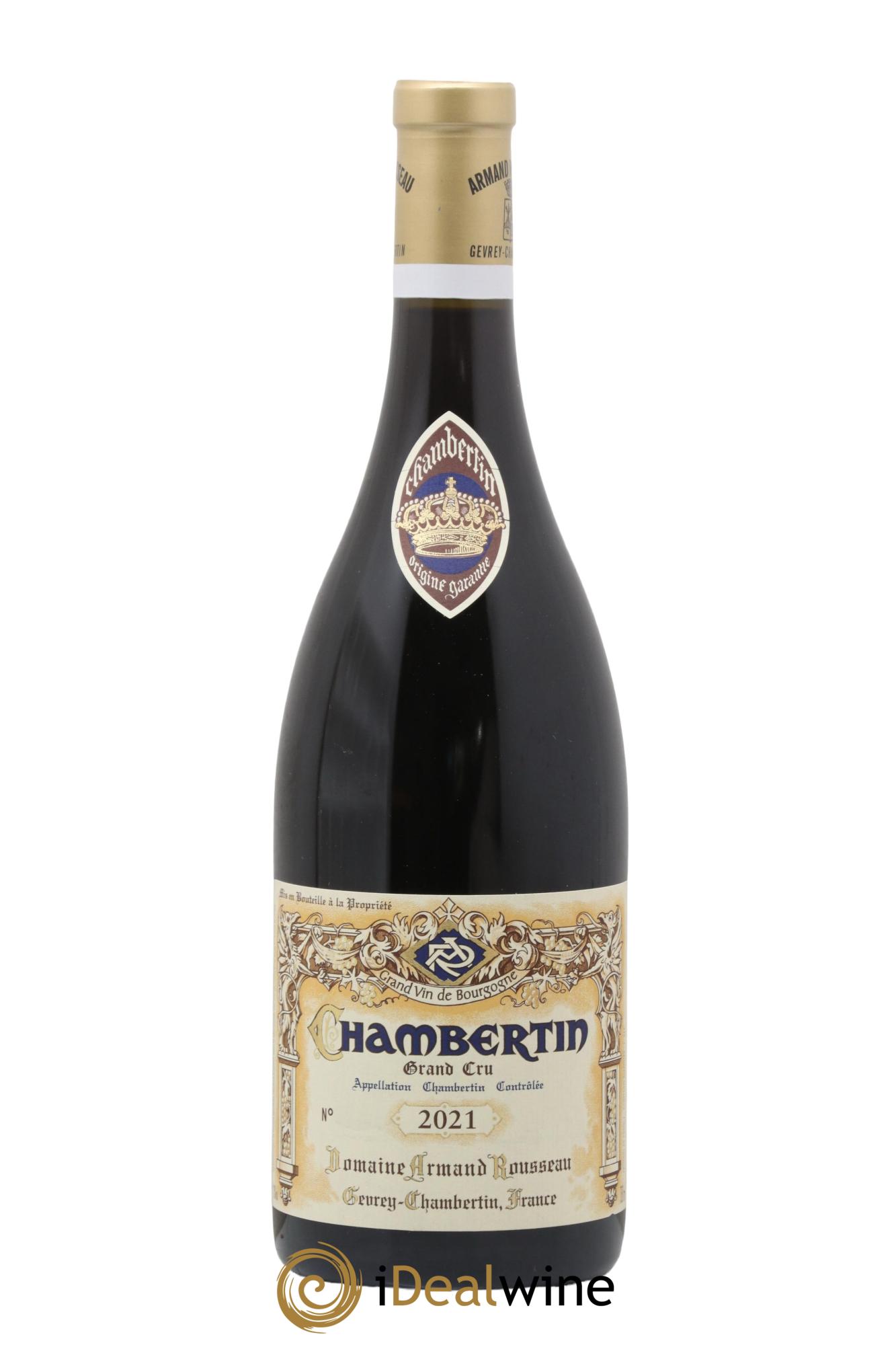 Chambertin Grand Cru Armand Rousseau (Domaine) 2021 - Lot de 1 bouteille - 0