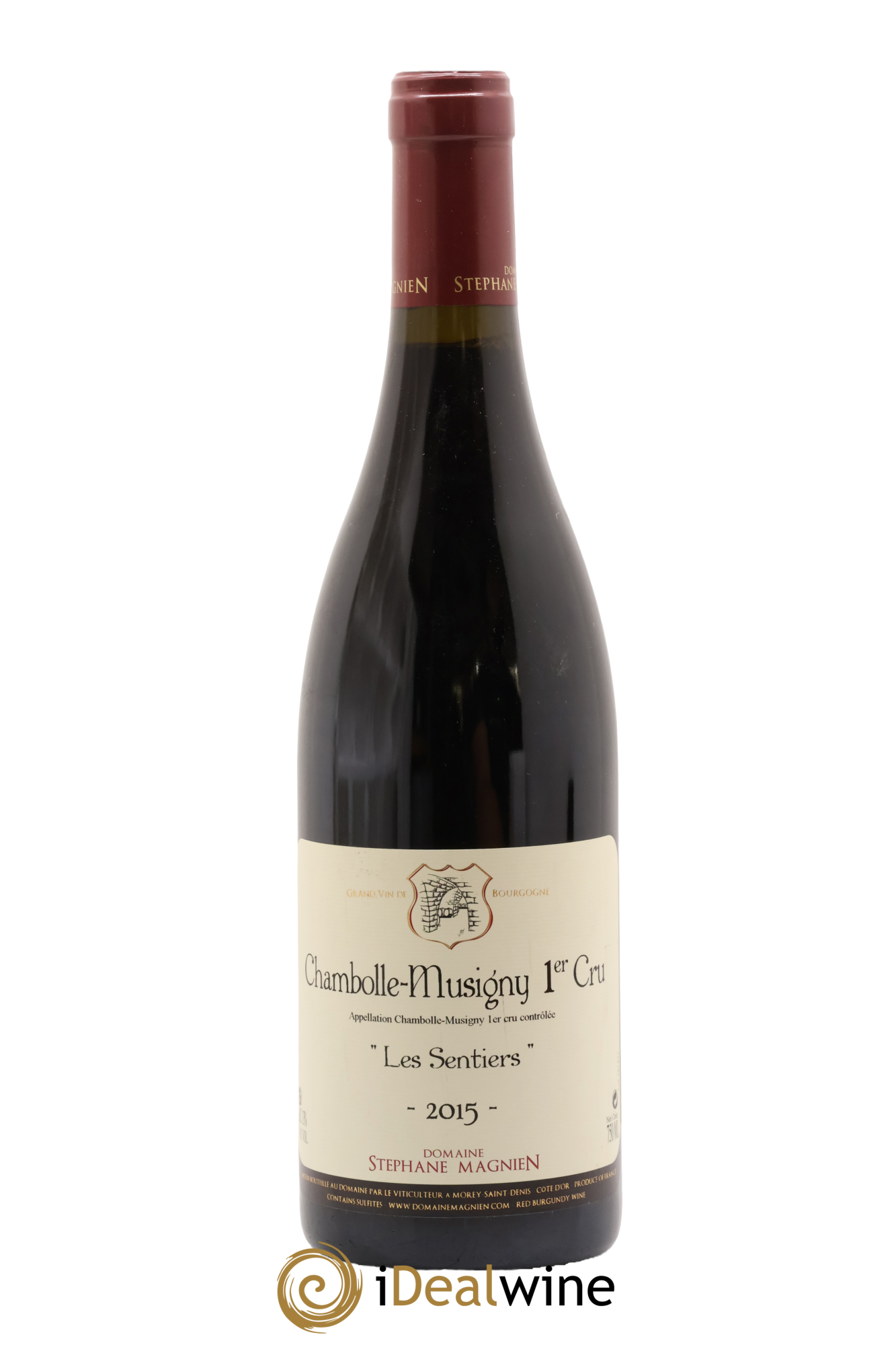 Chambolle-Musigny 1er Cru Les Sentiers Jean-Paul Magnien 2015 - Lot de 1 bouteille - 0