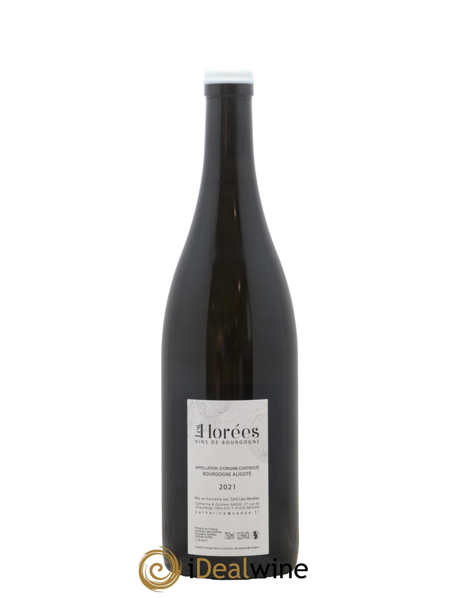 Bourgogne Aligoté En Coulezain Les Horées 2021 - Posten von 1 Flasche - 1