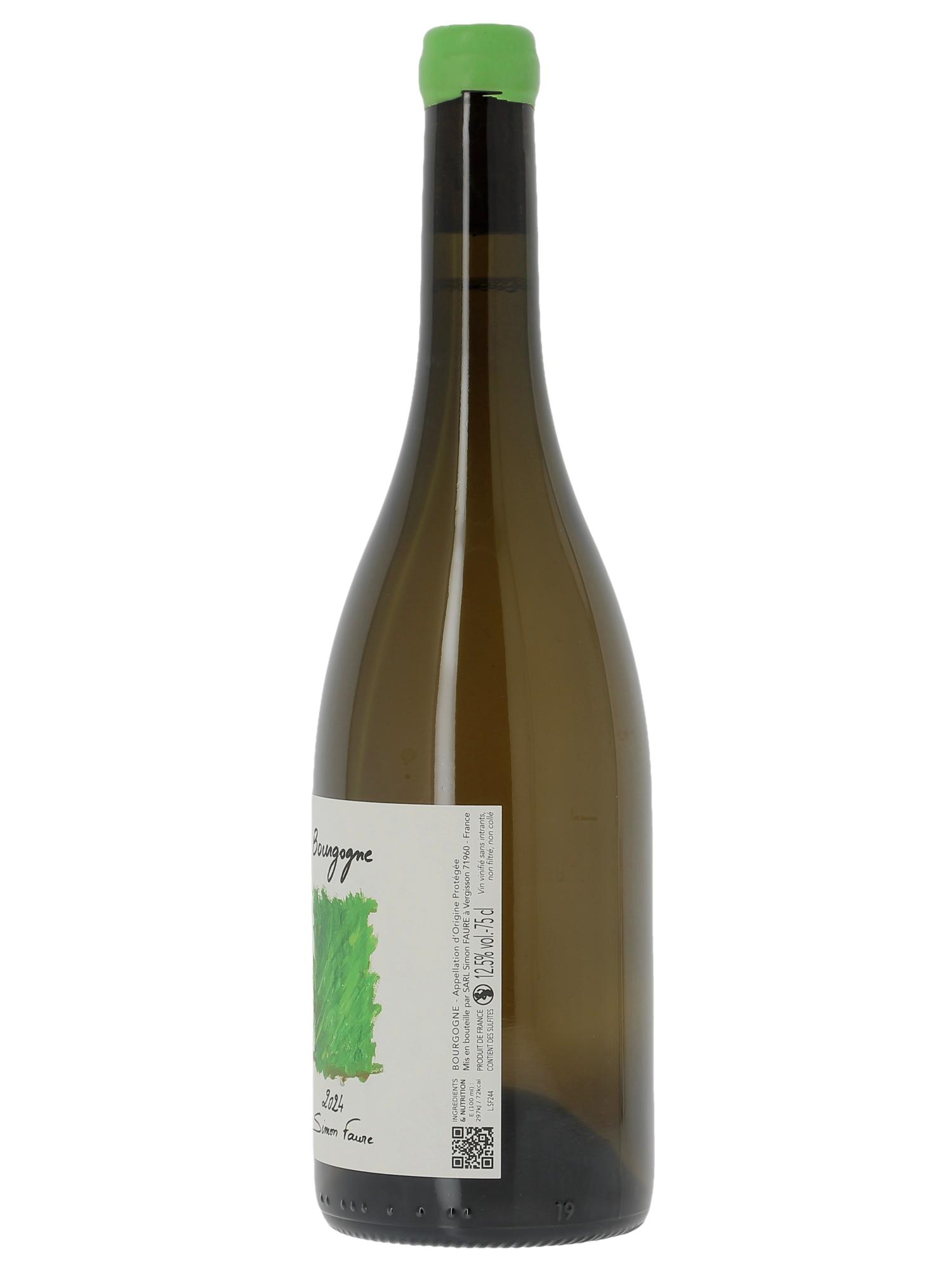 Bourgogne Chardonnay Simon Faure 2024 - Lot de 1 bouteille - 1