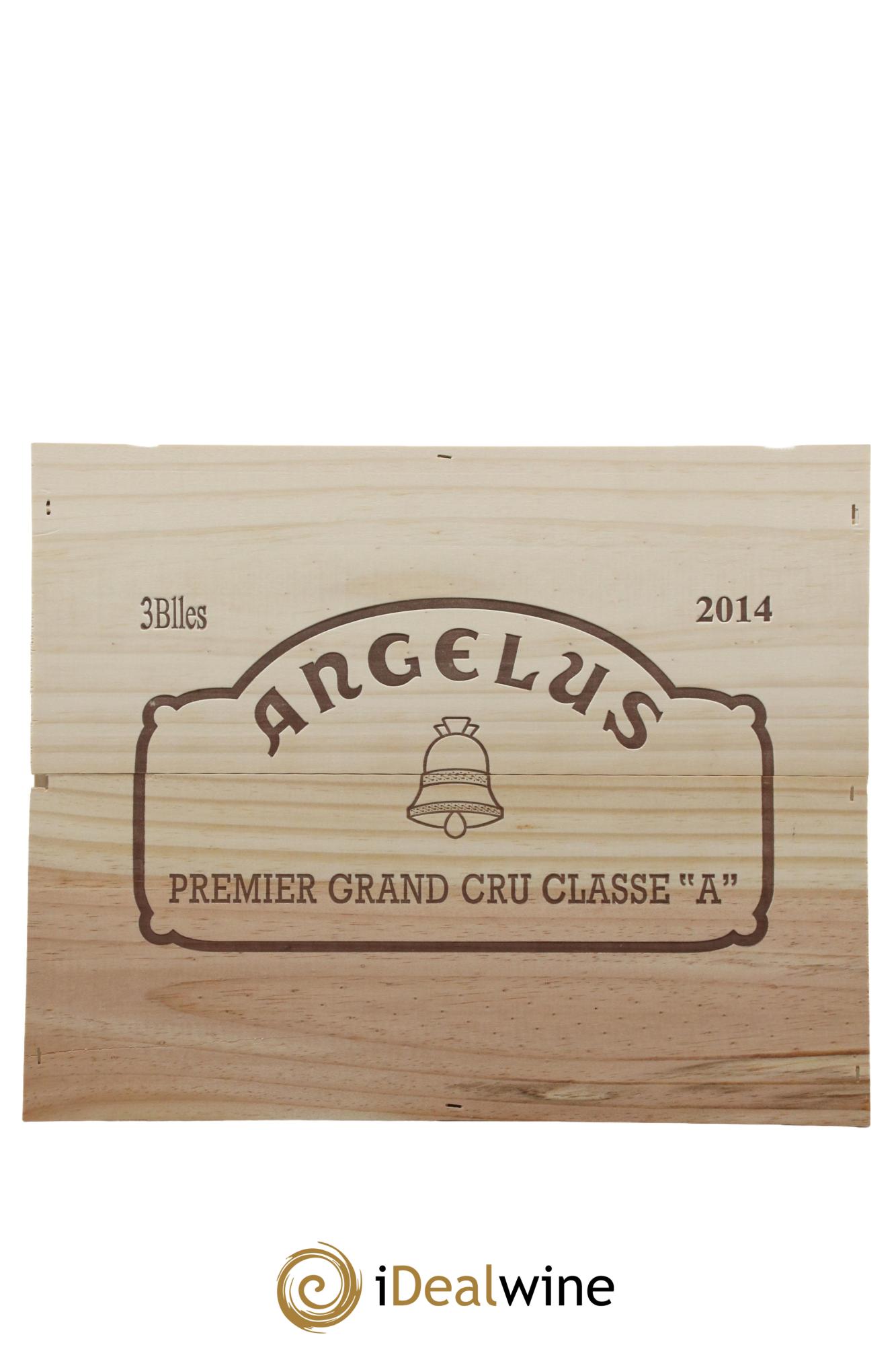Château Angélus 1er Grand Cru Classé A  2014 - Lot de 3 bouteilles - 1