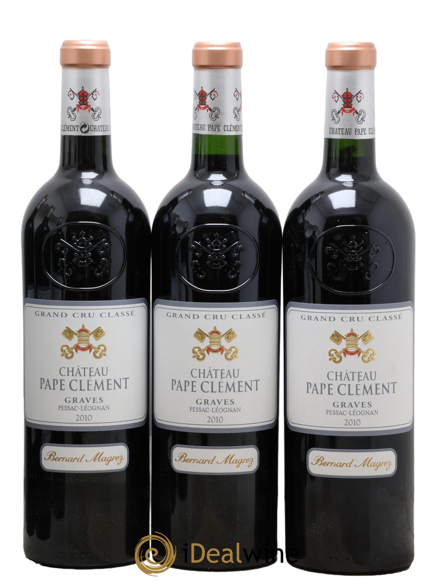 Château Pape Clément Cru Classé de Graves 2010 - Posten von 6 Flaschen - 1