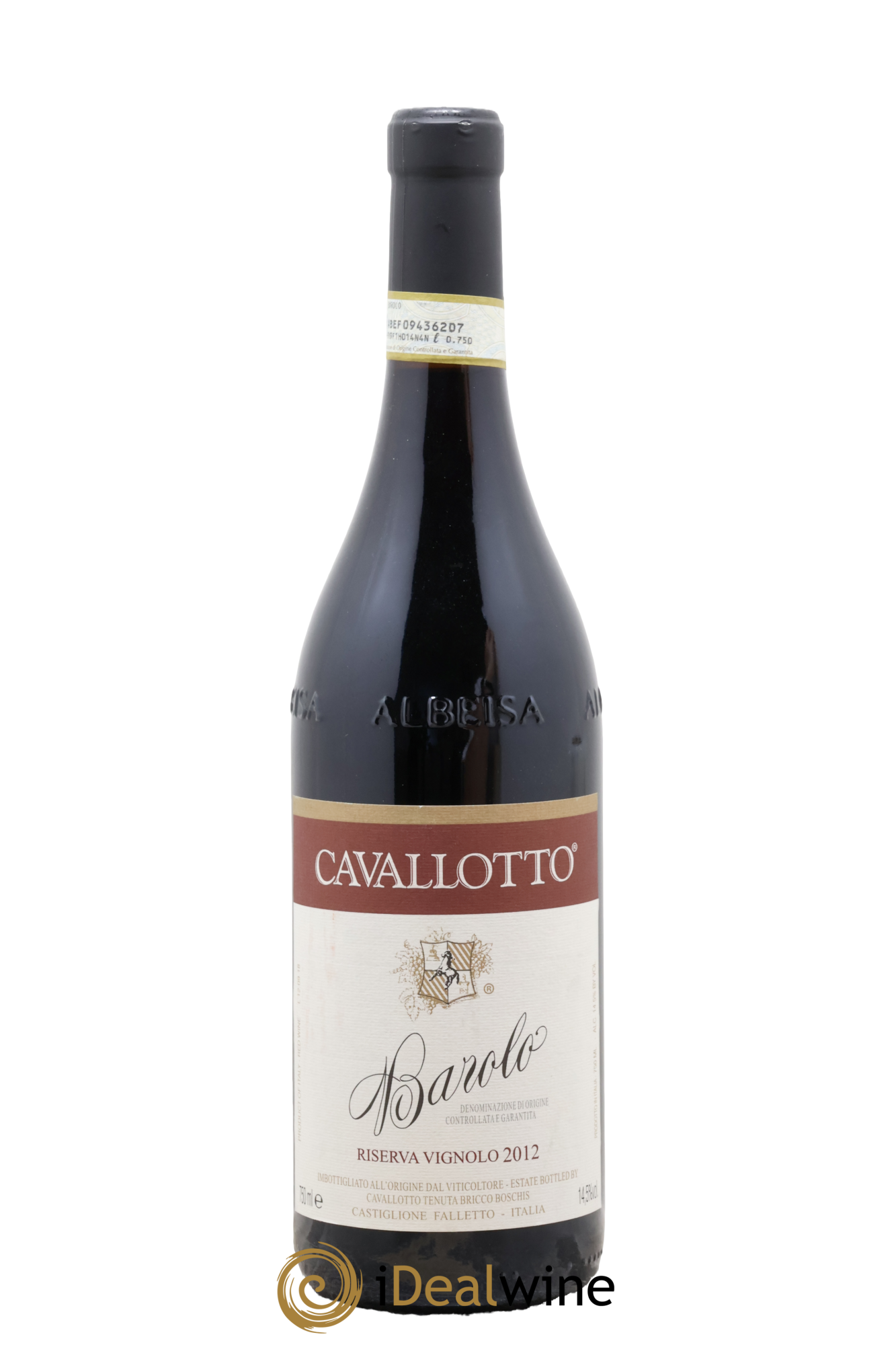 Barolo DOCG Cavallotto Riserva Vignolo 2012 - Lote de 1 botella - 0
