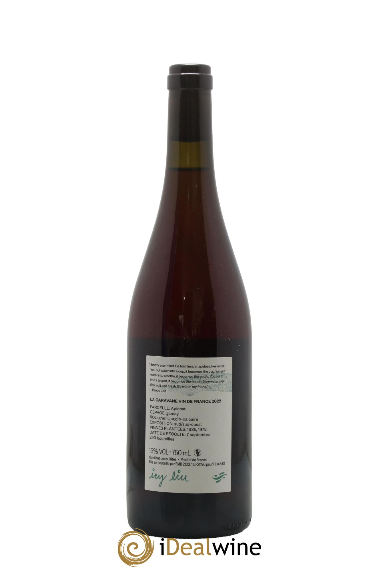 Vin de France La Caravane Domaine Icy Liu 2022 - Lotto di 1 bottiglia - 1
