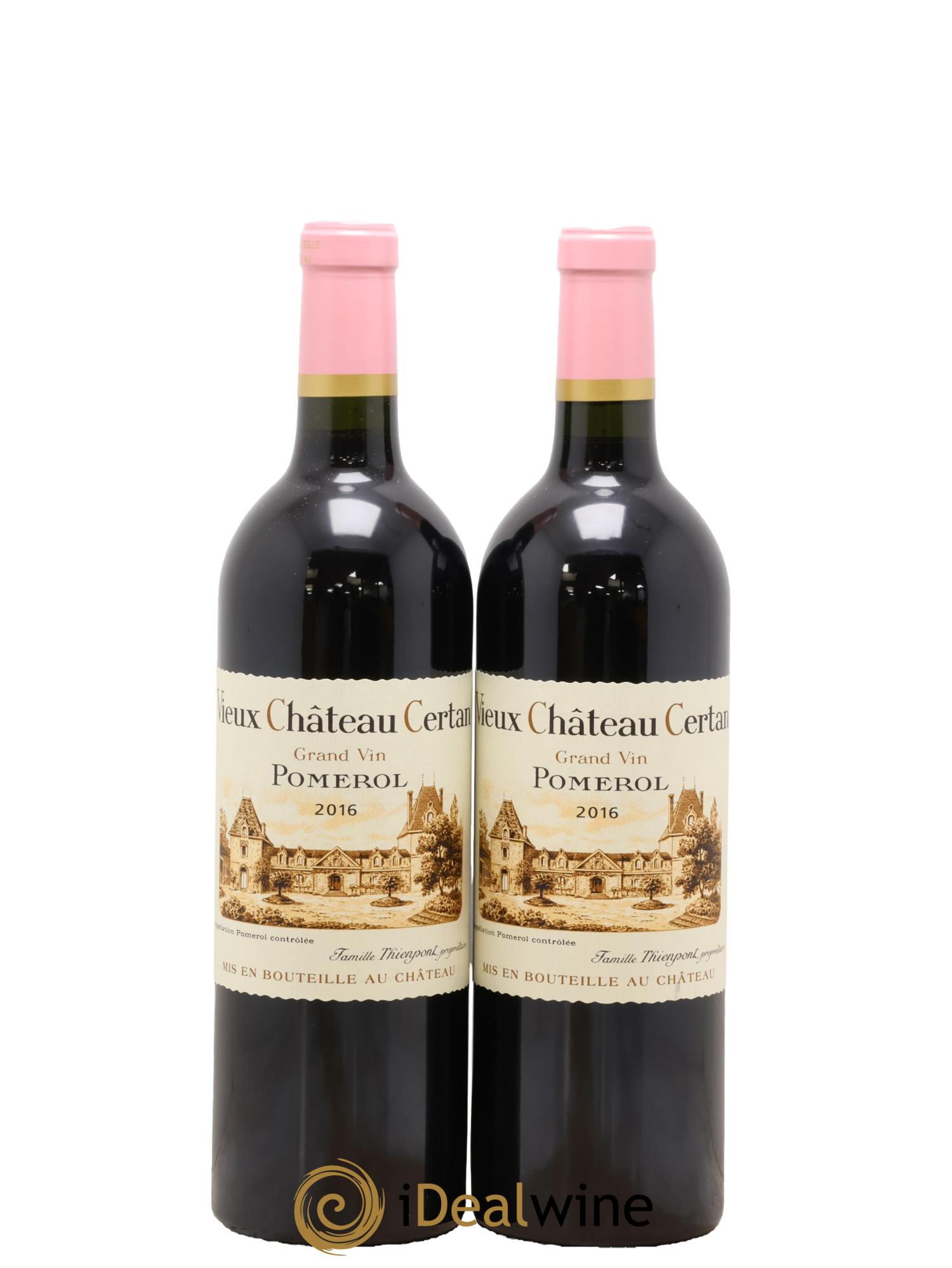 Vieux Château Certan 2016 - Lot of 2 bottles - 1