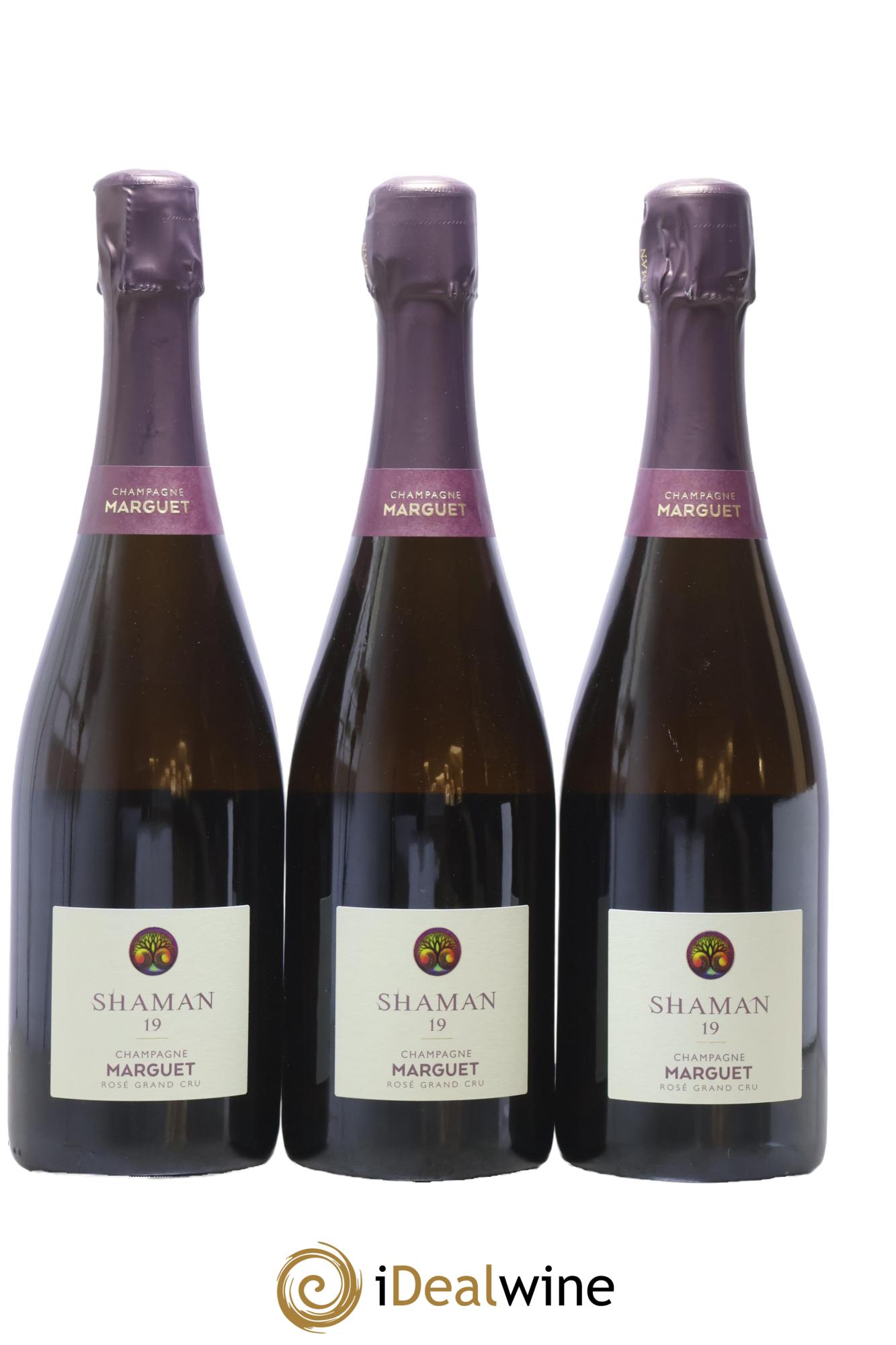 Shaman 19 Grand Cru Brut Nature Marguet - Lot de 3 bouteilles - 0