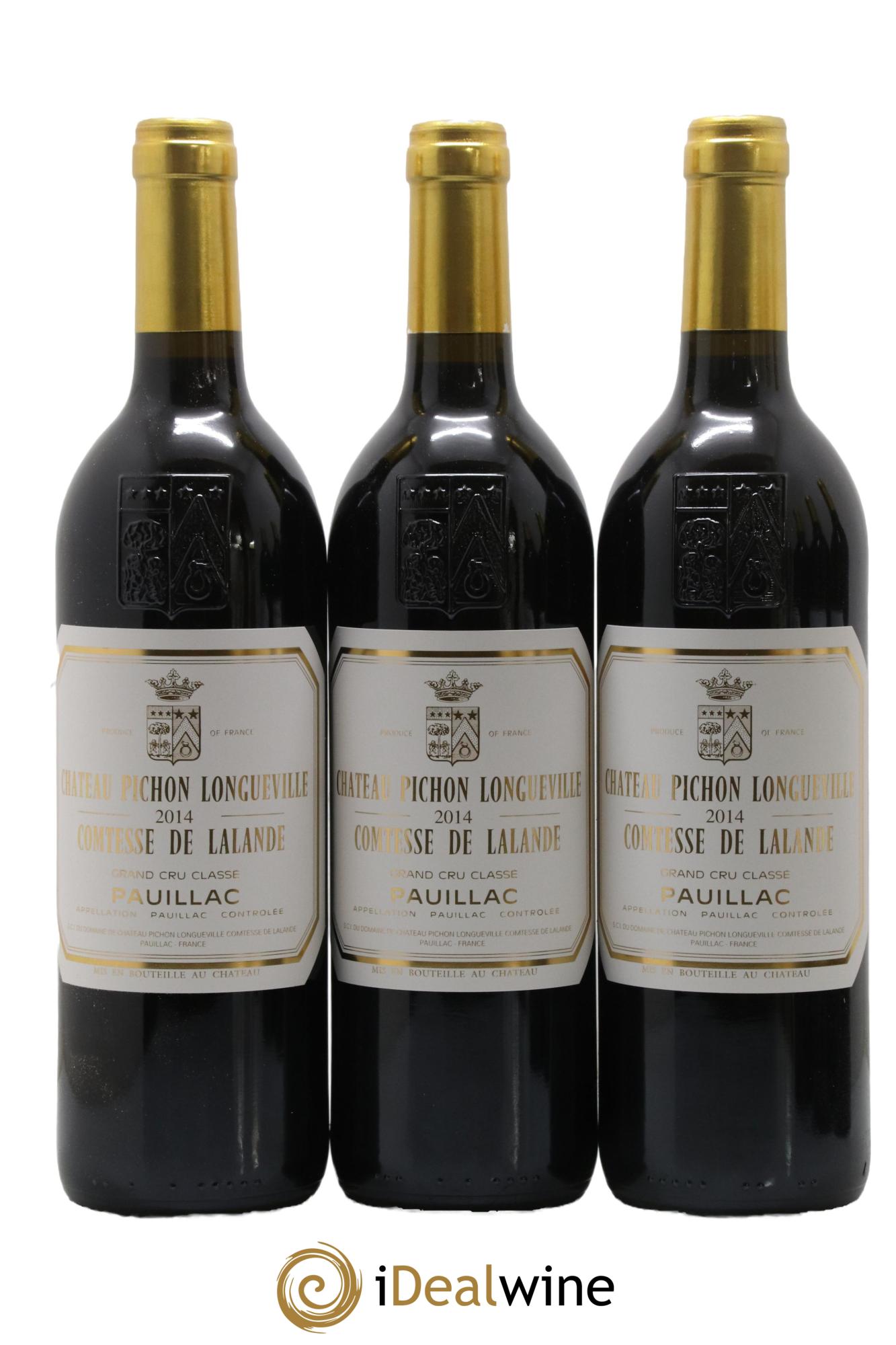 Château Pichon Longueville Comtesse de Lalande 2ème Grand Cru Classé 2014 - Posten von 12 Flaschen - 1