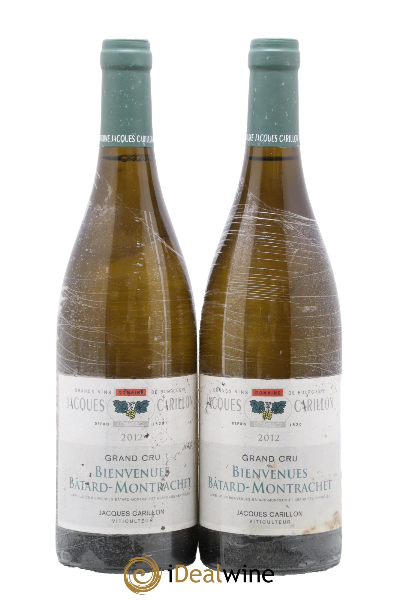 Bienvenues-Bâtard-Montrachet Grand Cru Jacques Carillon (Domaine) 2012 - Lot de 2 bouteilles - 0