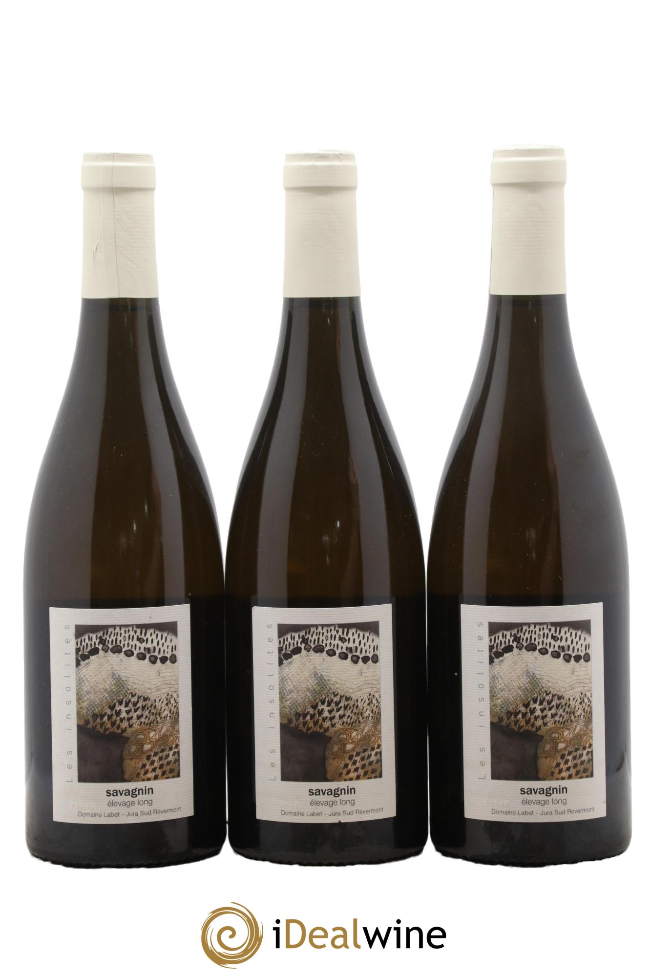 Côtes du Jura Savagnin La Bardette Elevage Long Romain - Julien - Charline Labet 2015 - Lot de 3 bouteilles - 0