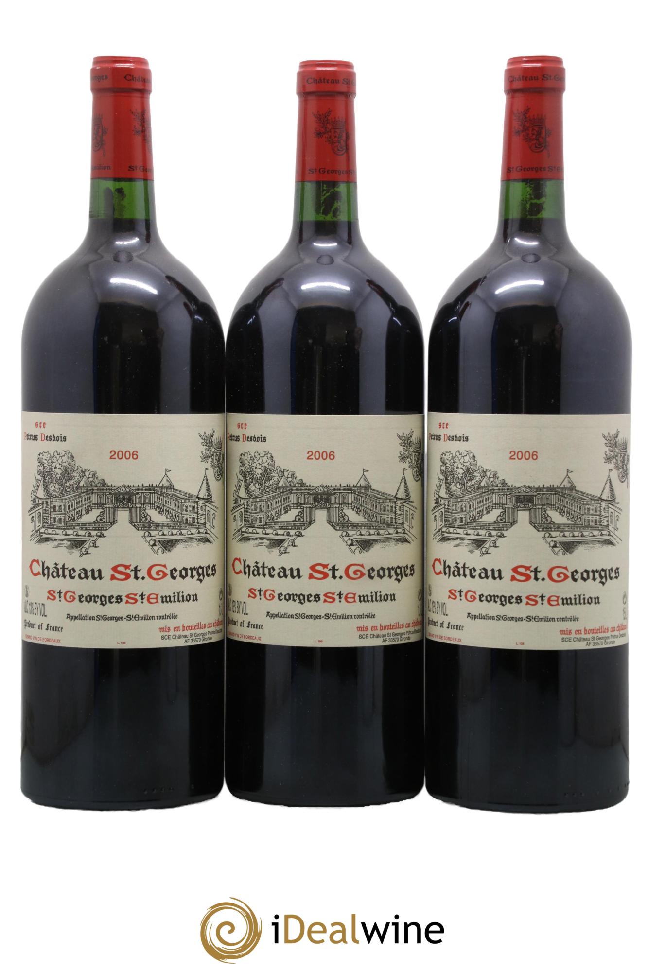 Château Saint-Georges 2006 - Lot de 3 magnums - 0