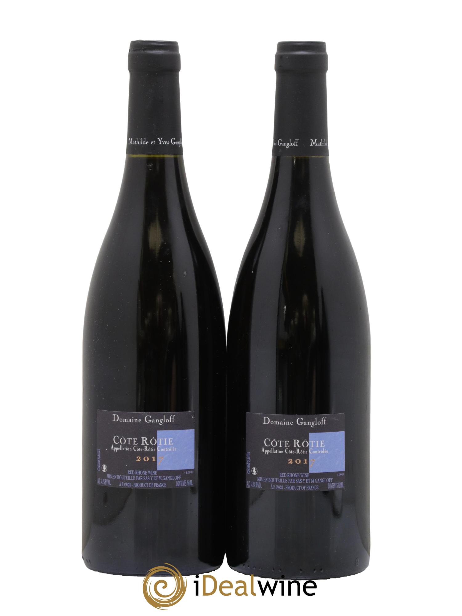 Côte-Rôtie La Barbarine Gangloff (Domaine) 2017 - Lot de 2 bouteilles - 1