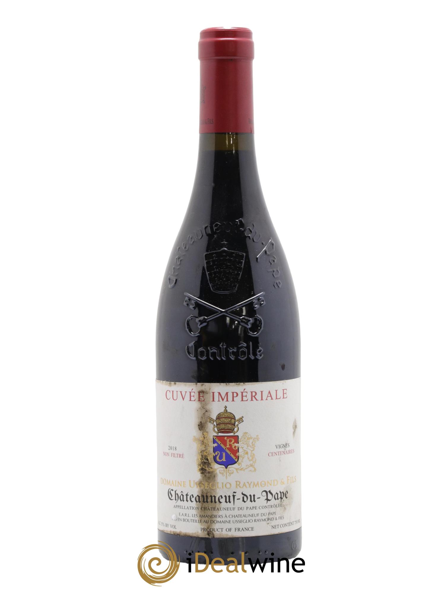 Châteauneuf-du-Pape Cuvée Impériale Raymond Usseglio & Fils (Domaine) 2018 - Lot de 1 bouteille - 0