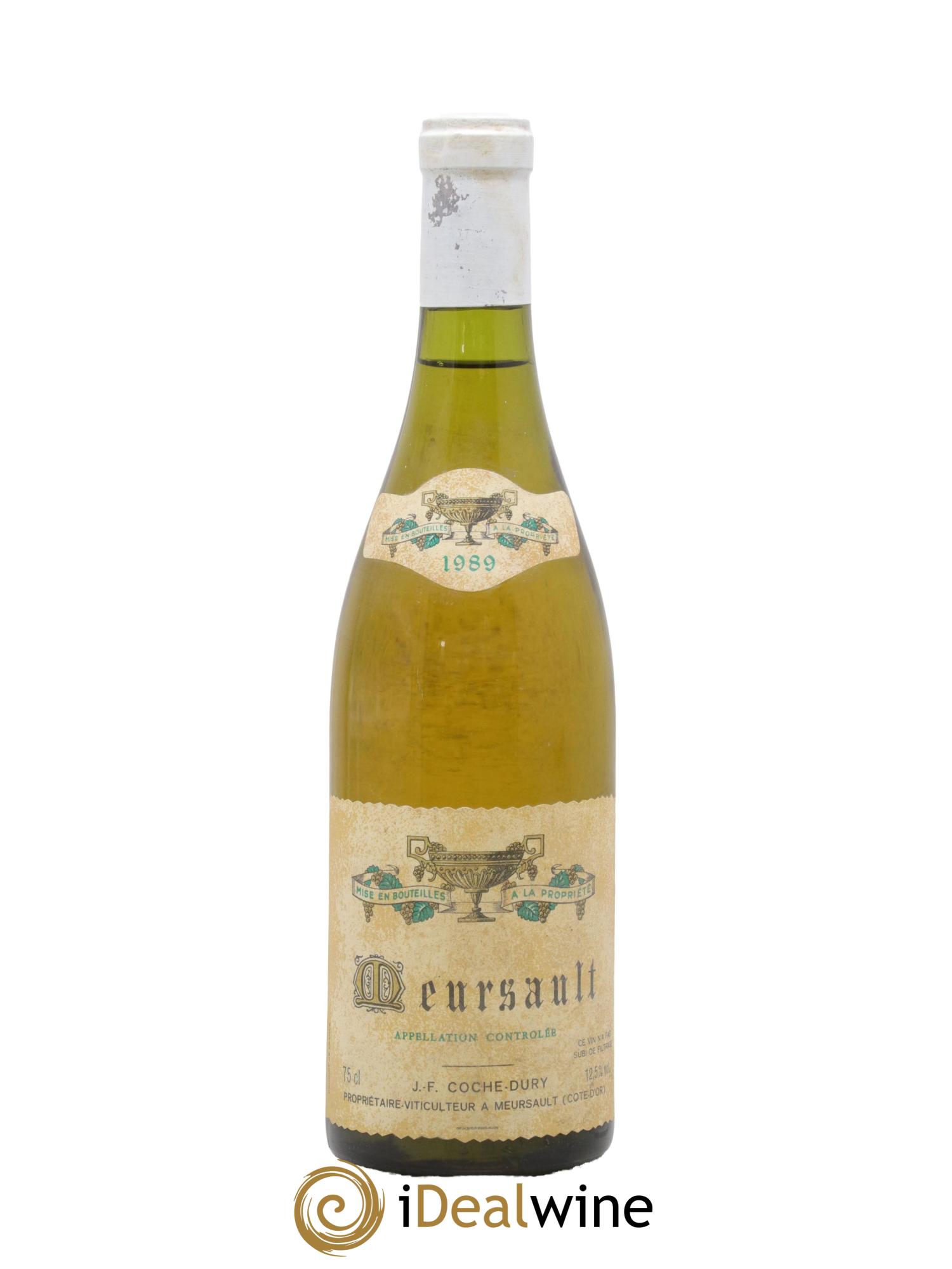 Meursault Coche Dury (Domaine) 1989 - Lot of 1 bottle - 0