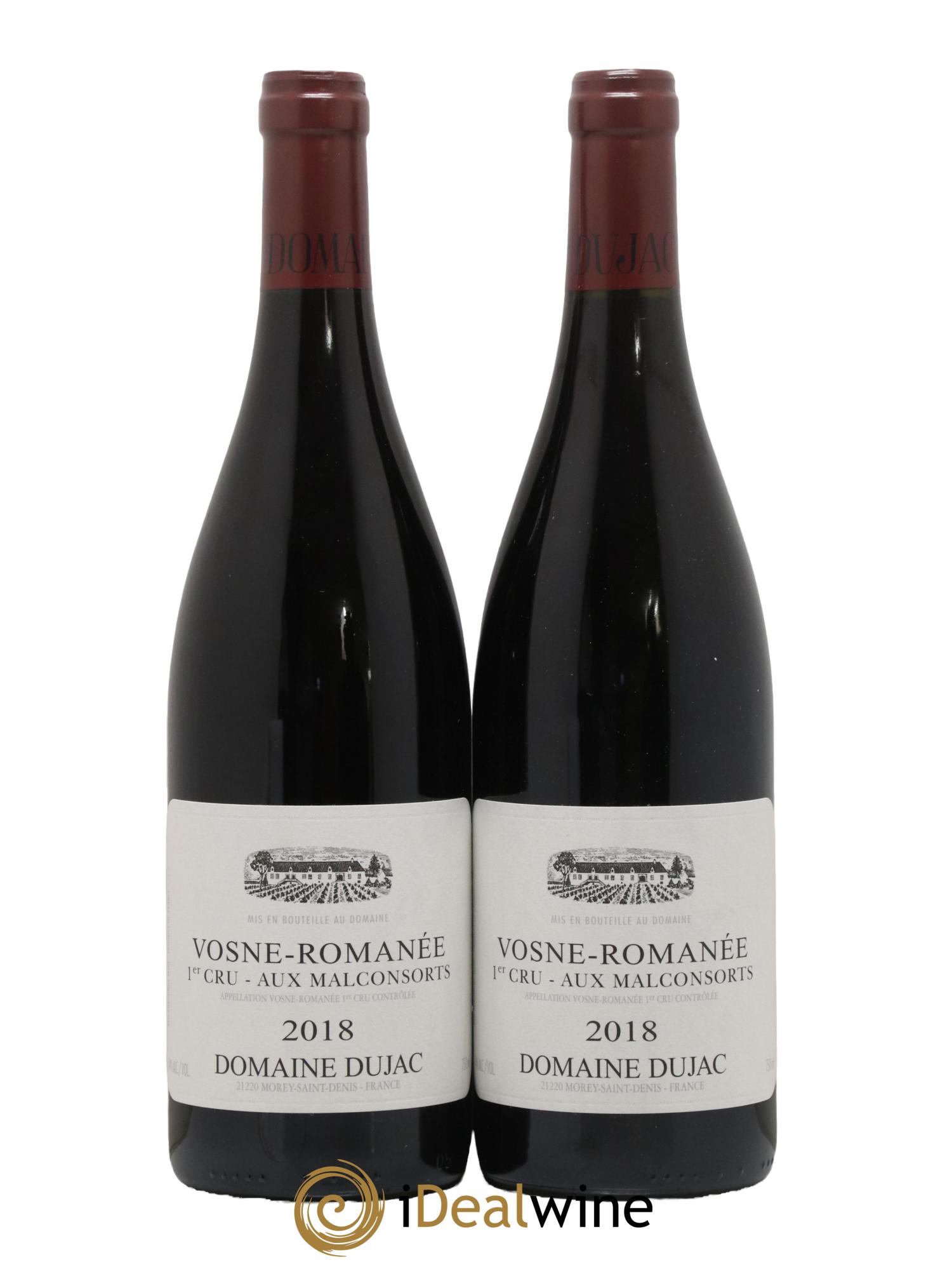 Vosne-Romanée 1er Cru Aux Malconsorts Dujac (Domaine) 2018 - Lot de 2 bouteilles - 0