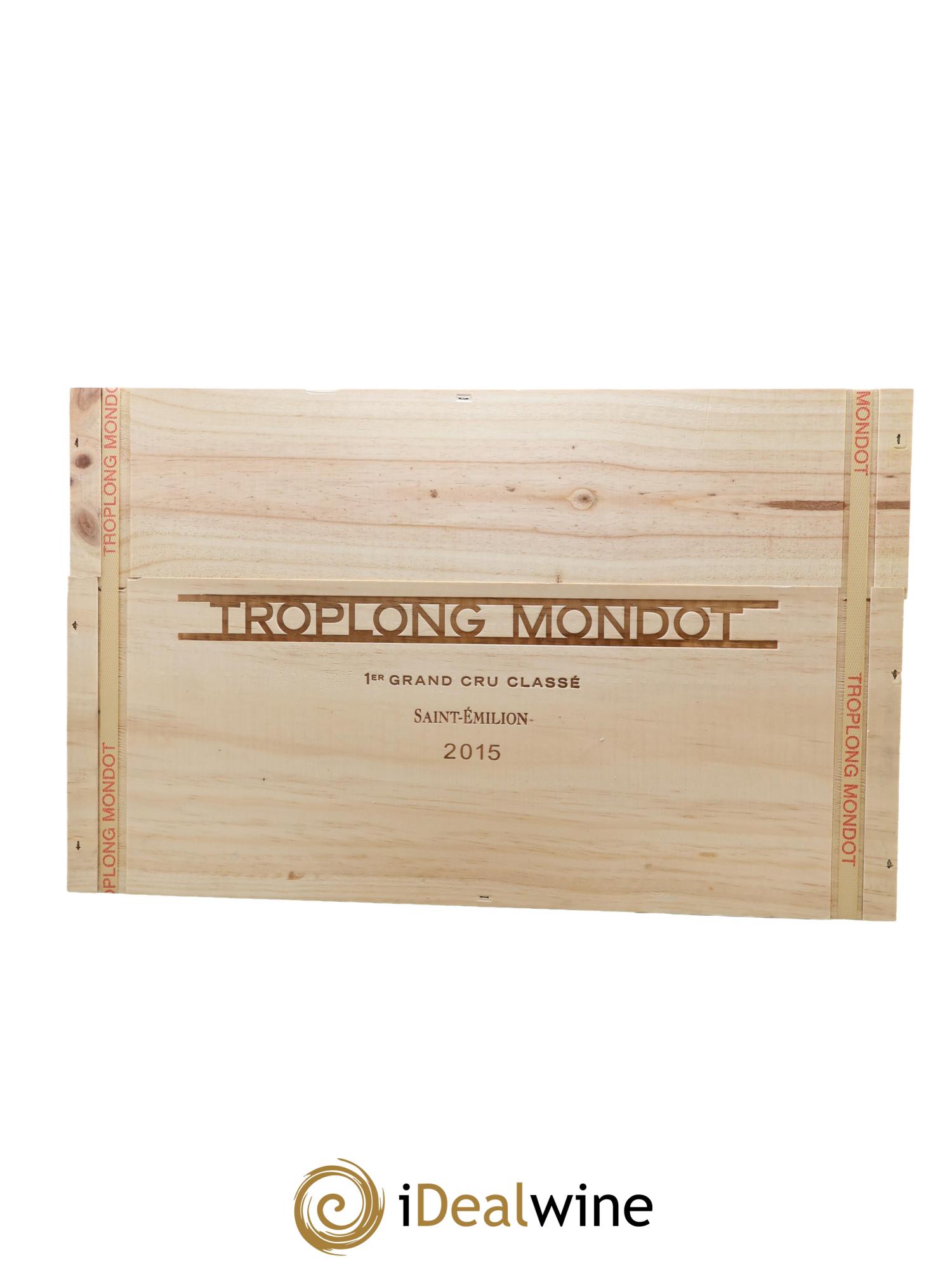 Château Troplong Mondot 1er Grand Cru Classé B 2015 - Lotto di 6 bottiglie - 5