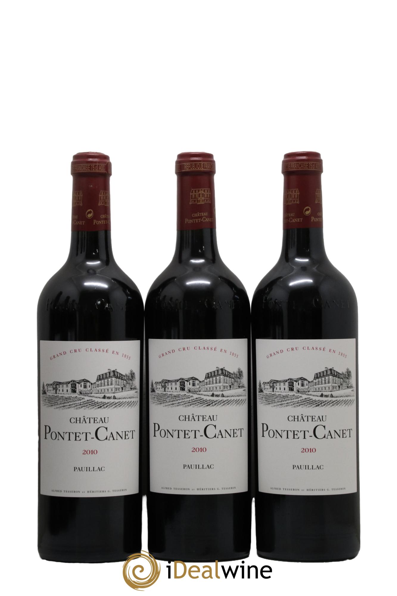 Château Pontet Canet 5ème Grand Cru Classé 2010 - Lot of 6 bottles - 1