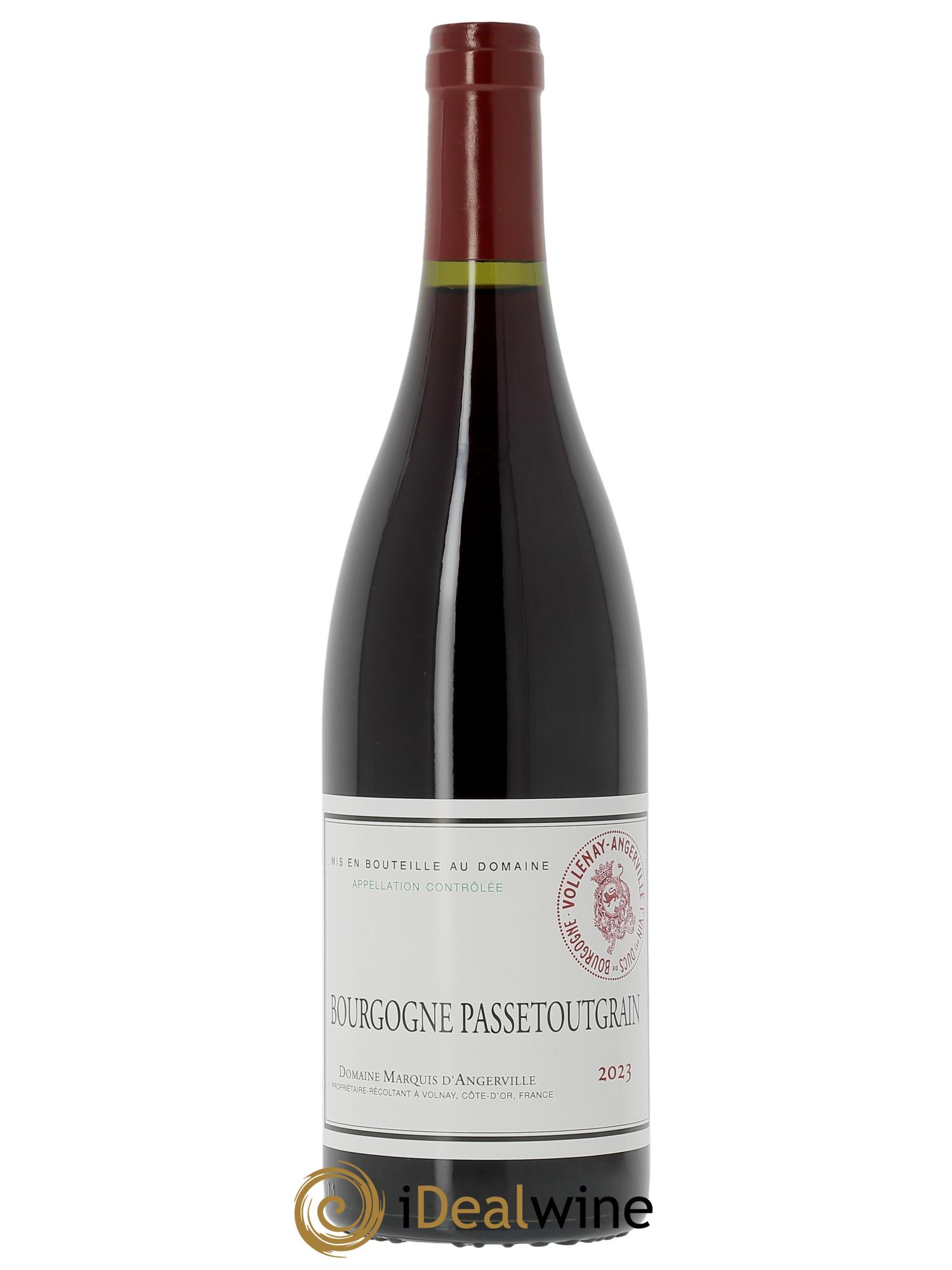 Bourgogne Passetoutgrain Marquis d'Angerville (Domaine) 2023 - Lot de 1 bouteille - 0