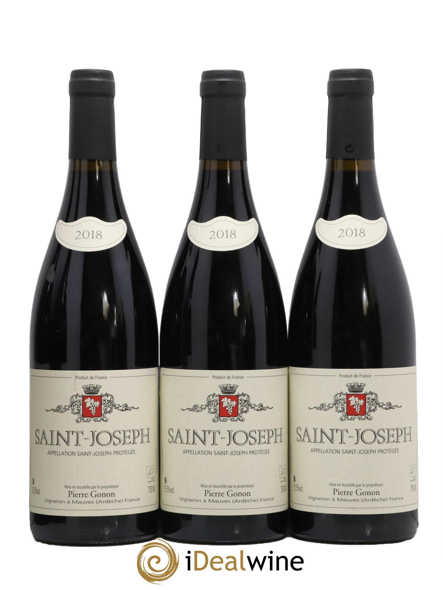 Saint-Joseph Gonon (Domaine) 2018 - Lot de 3 bouteilles - 0