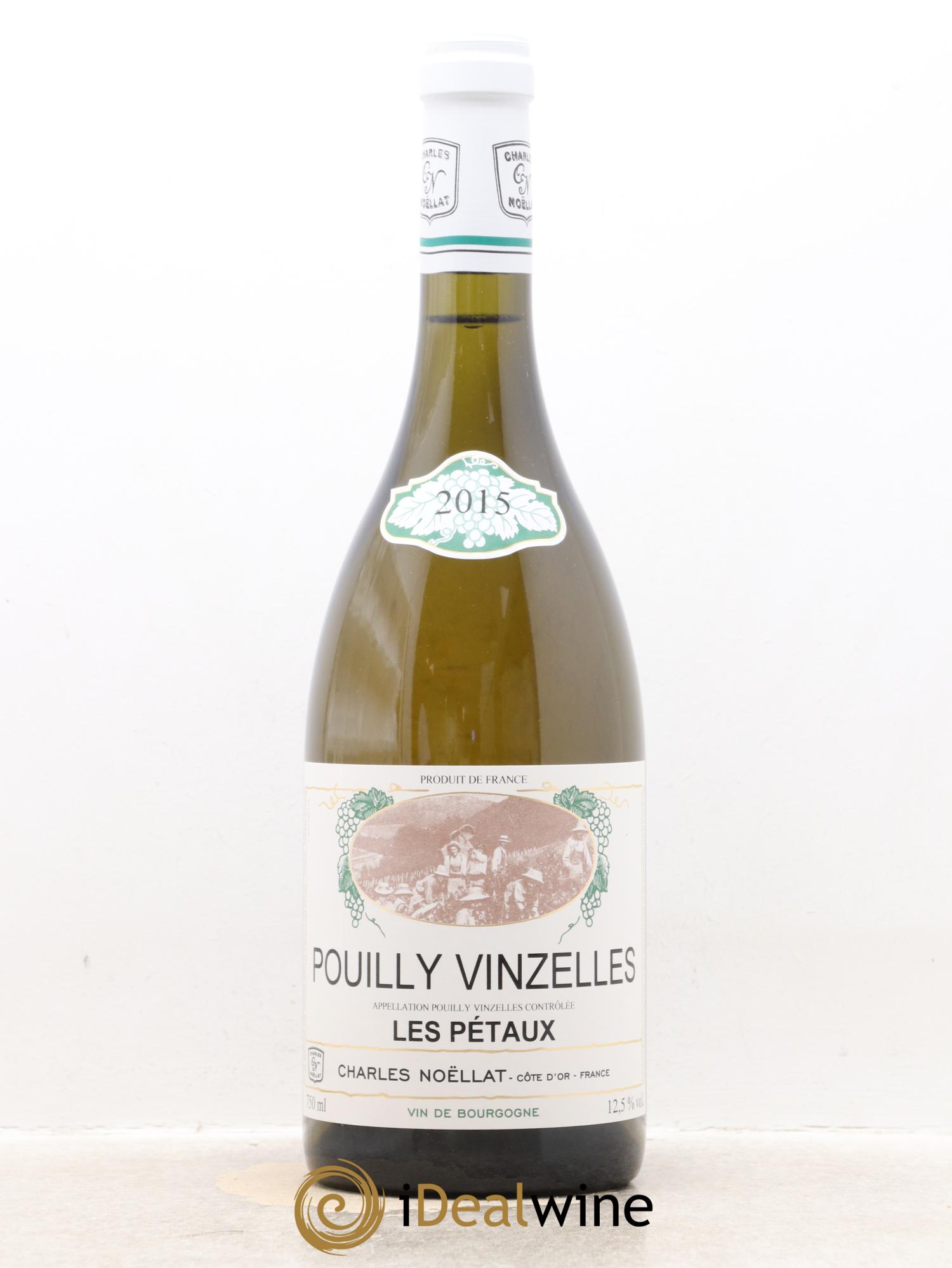 Pouilly-Vinzelles Les Pétaux Domaine Charles Noëllat 2015 - Lot de 1 bouteille - 0