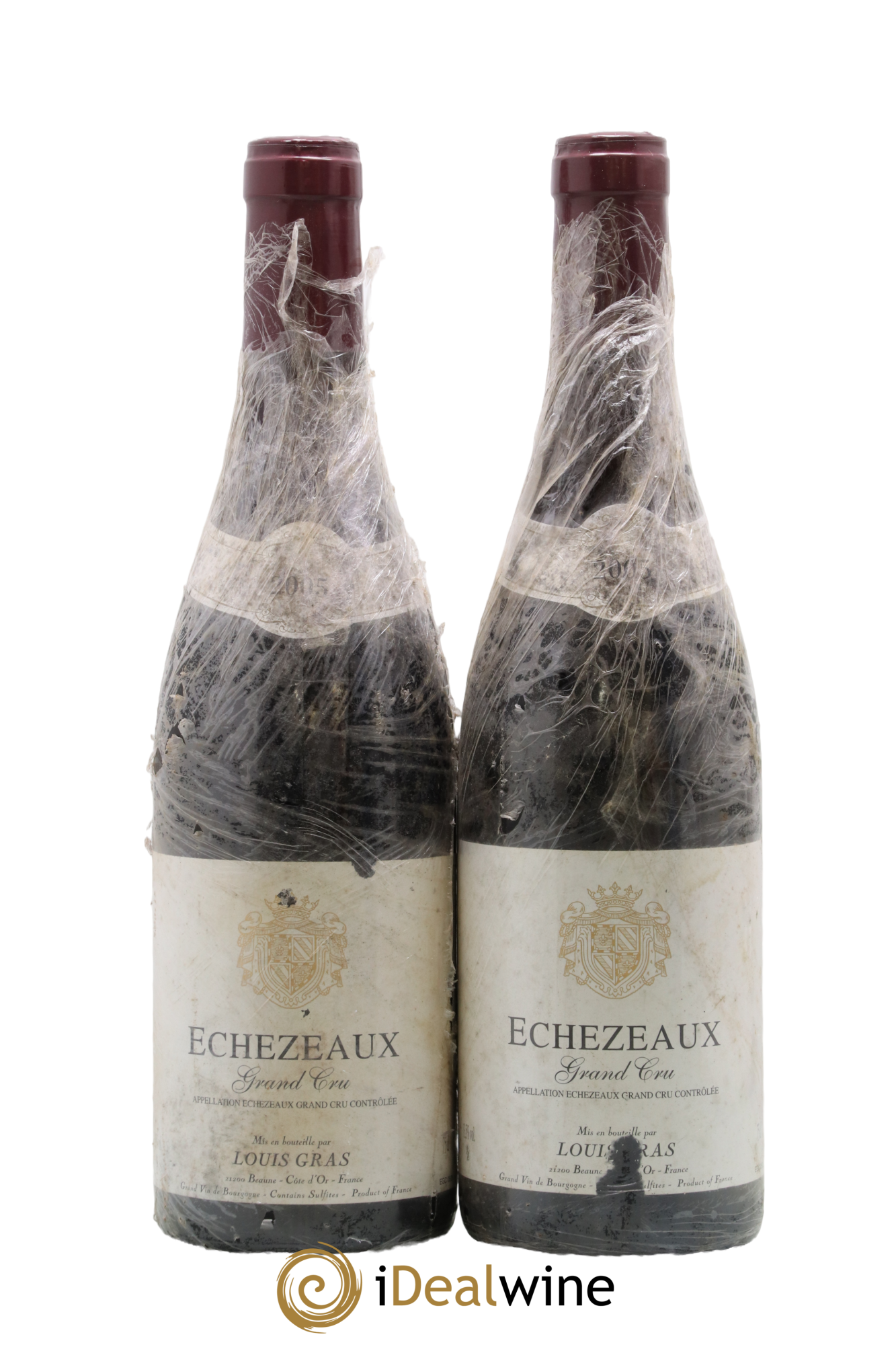 Echezeaux Grand Cru Louis Gras 2005 - Lot de 2 bouteilles - 0