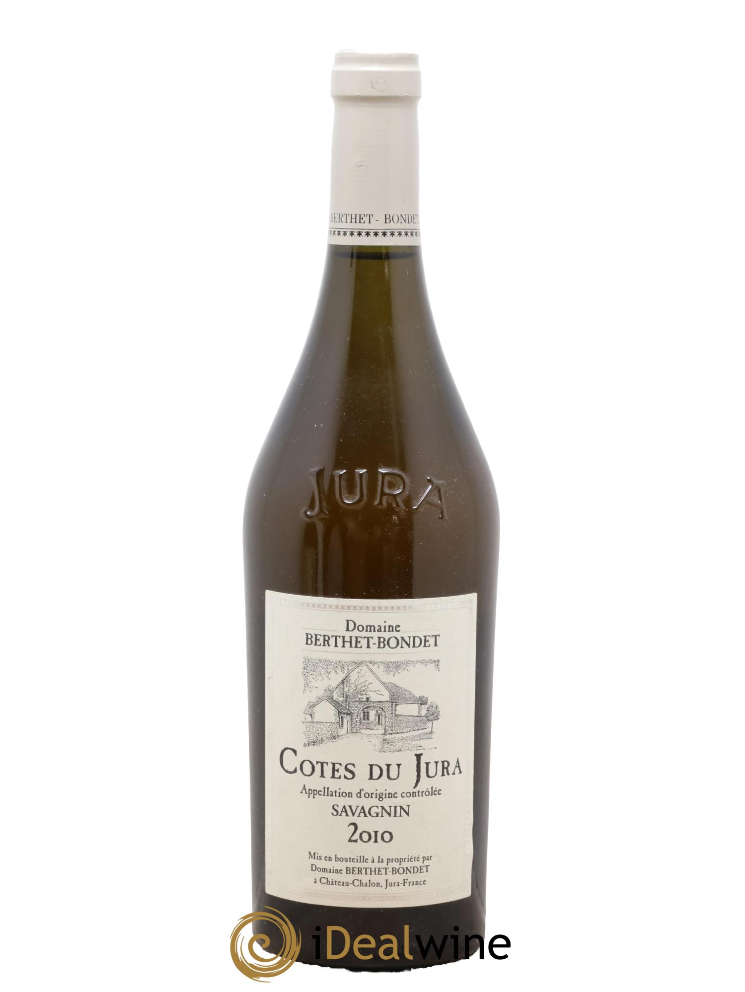 Côtes du Jura Savagnin Berthet-Bondet 2010 - Lot of 1 bottle - 0