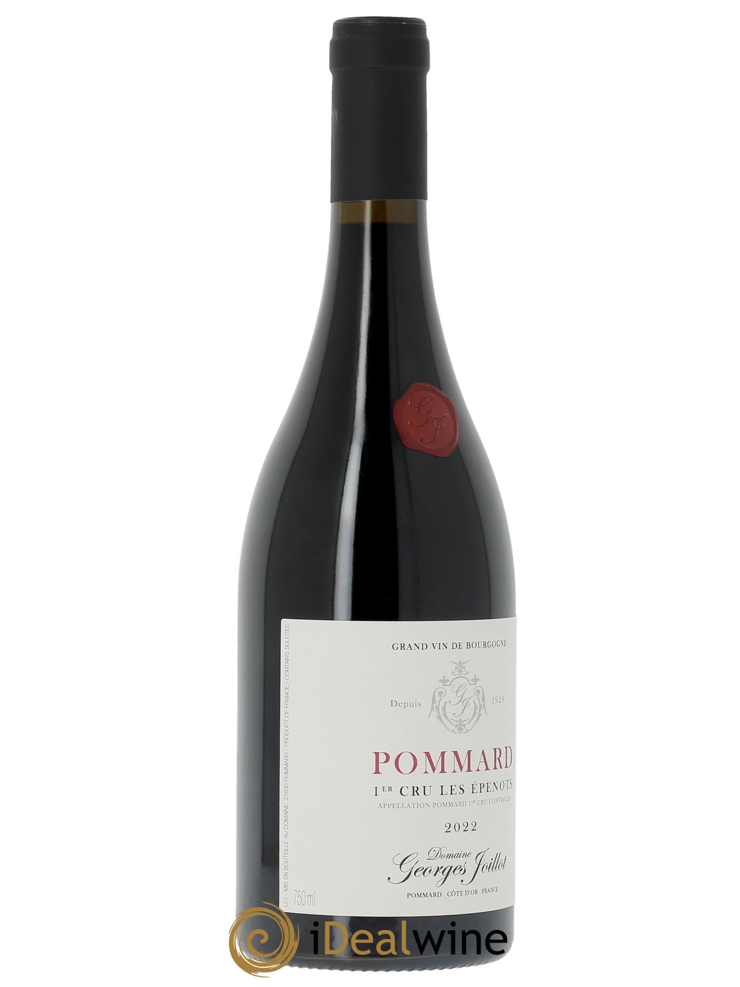 Pommard 1er Cru Les Epenots Georges Joillot  2022 - Lot de 1 bouteille - 2