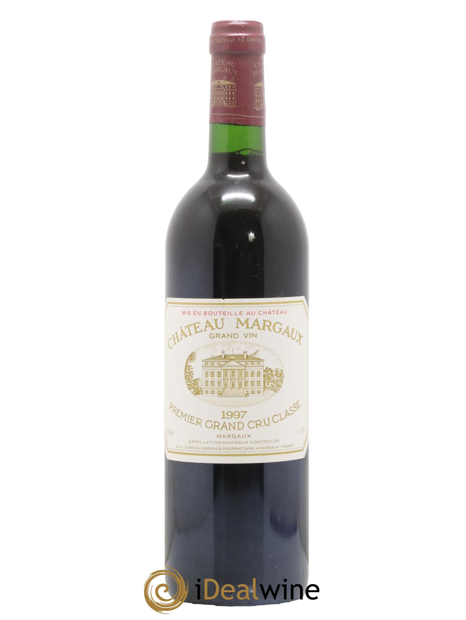 Château Margaux 1er Grand Cru Classé 1997 - Lot de 1 bouteille - 0