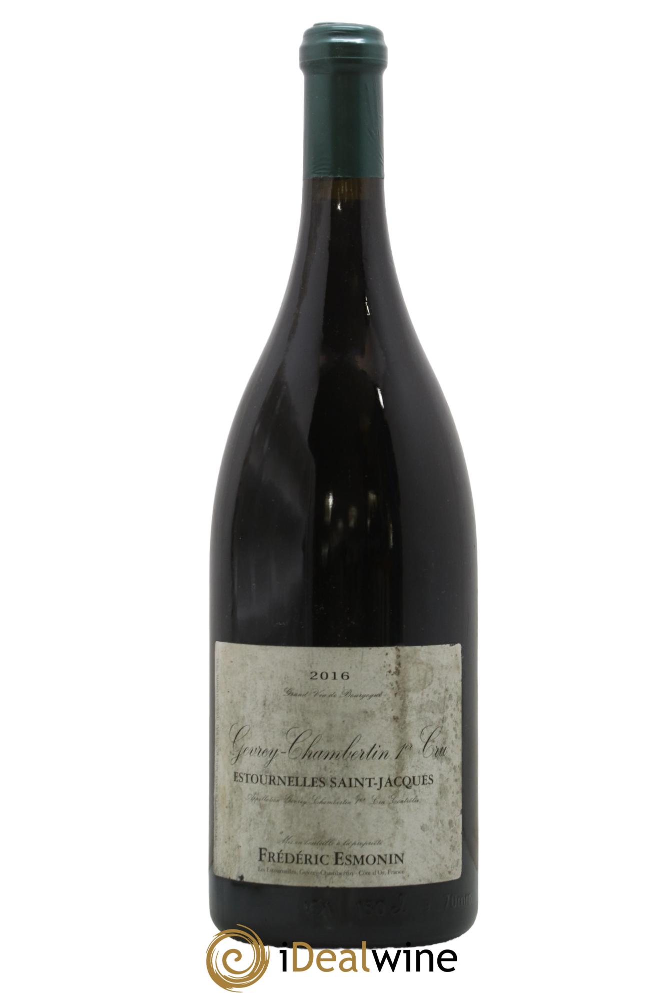Gevrey-Chambertin 1er Cru Estournelles St Jacques Frédéric Esmonin 2016 - Lot de 1 magnum - 0