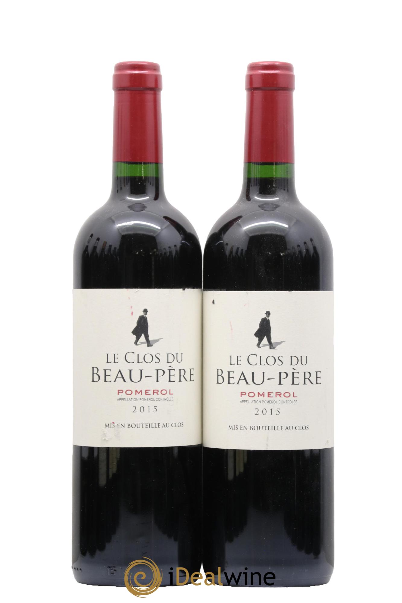 Pomerol Le Clos du Beau-Père 2015 - Lot de 2 bouteilles - 0
