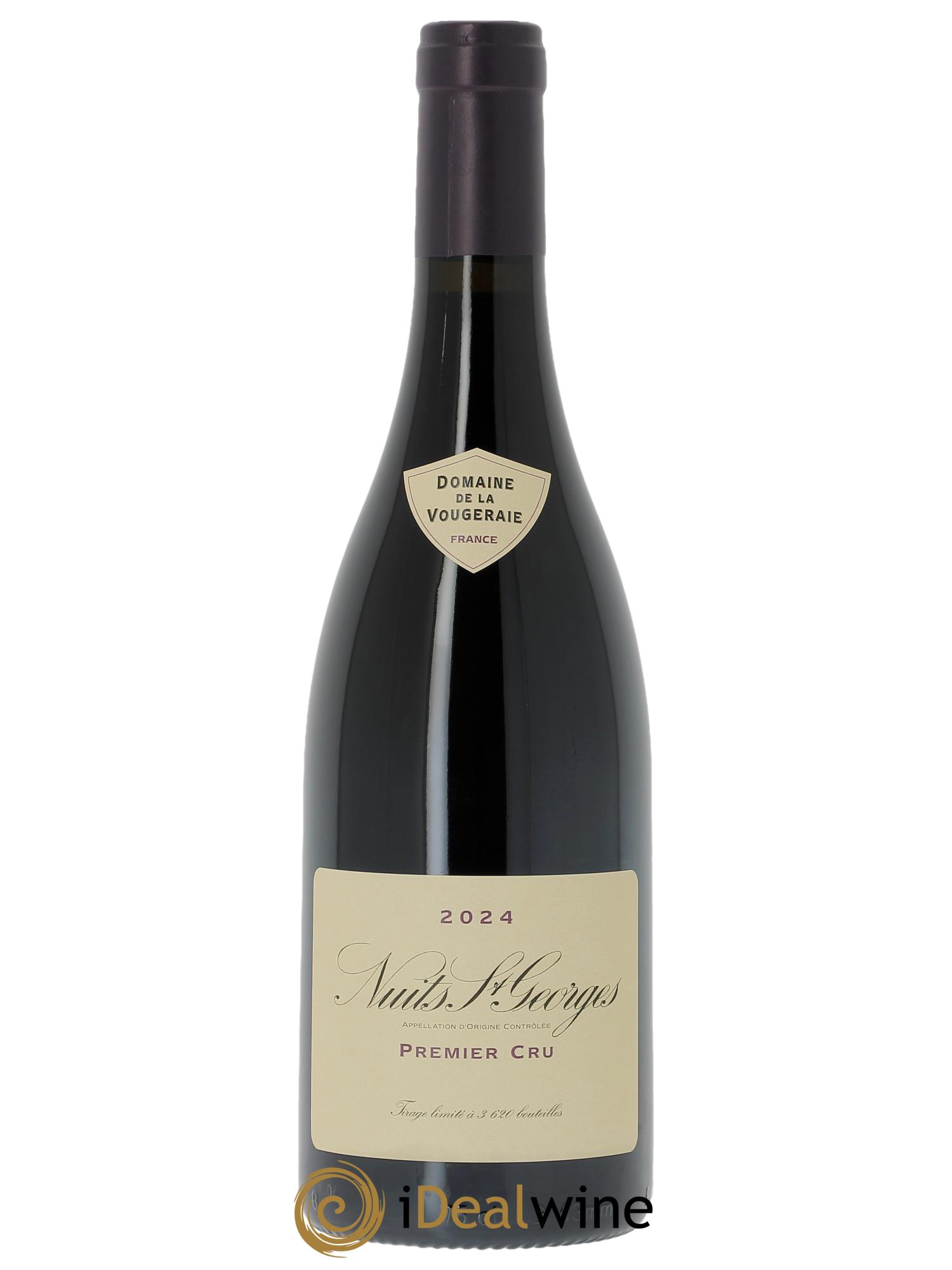 Nuits-Saint-Georges 1er Cru La Vougeraie 2024 - Lot de 1 bouteille - 0