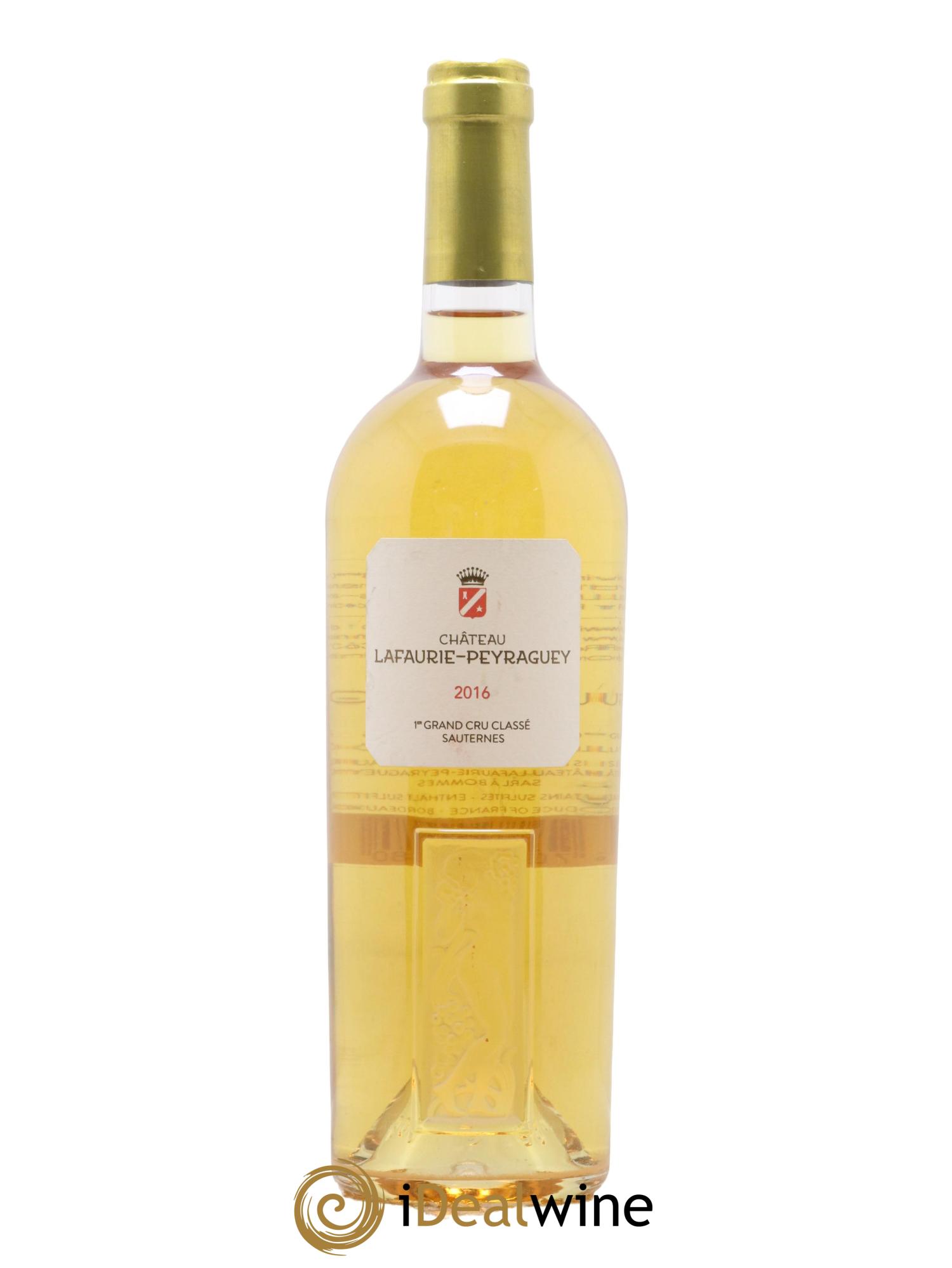 Château Lafaurie-Peyraguey 1er Grand Cru Classé 2016 - Lot de 1 bouteille - 0