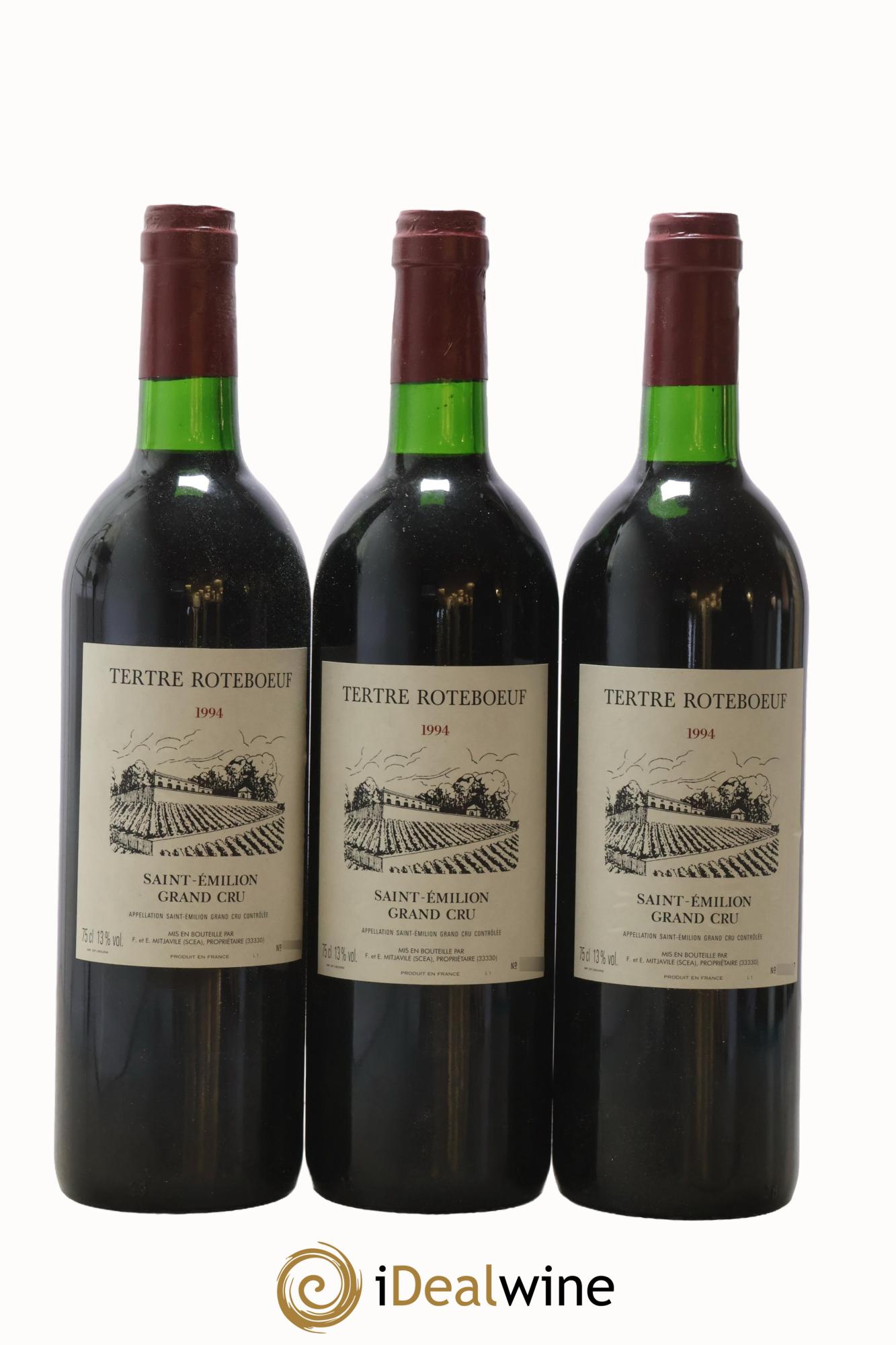 Château Tertre Roteboeuf 1994 - Lot de 6 bouteilles - 2
