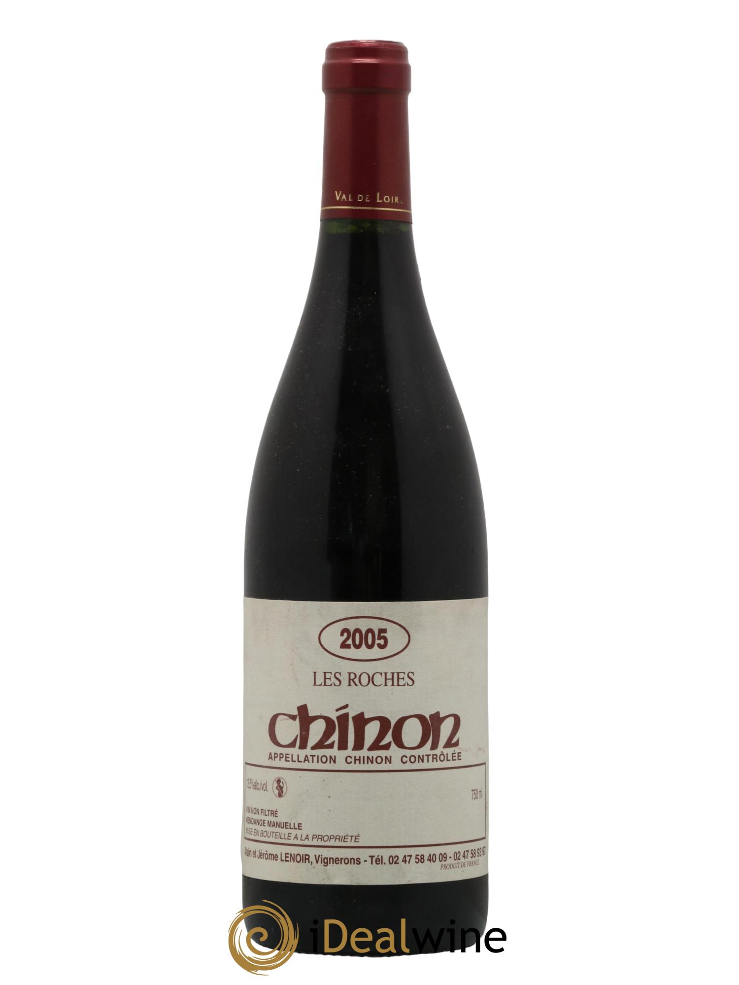 Chinon Les Roches Lenoir (Domaine) 2005 - Lot de 1 bouteille - 0