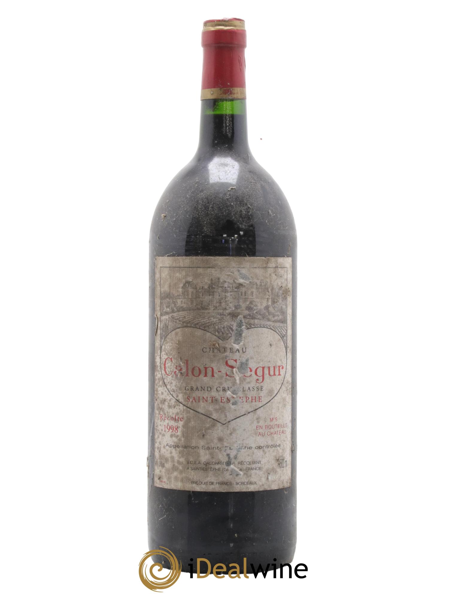 Château Calon Ségur 3ème Grand Cru Classé 1998 - Lot of 1 magnum - 0