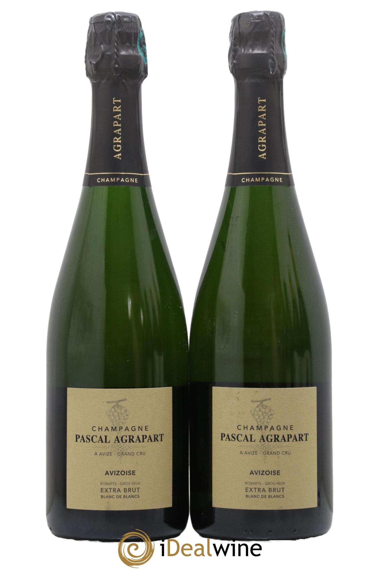 Avizoise Blanc de Blancs Brut Nature Pascal Agrapart 2017 - Posten von 2 Flaschen - 0